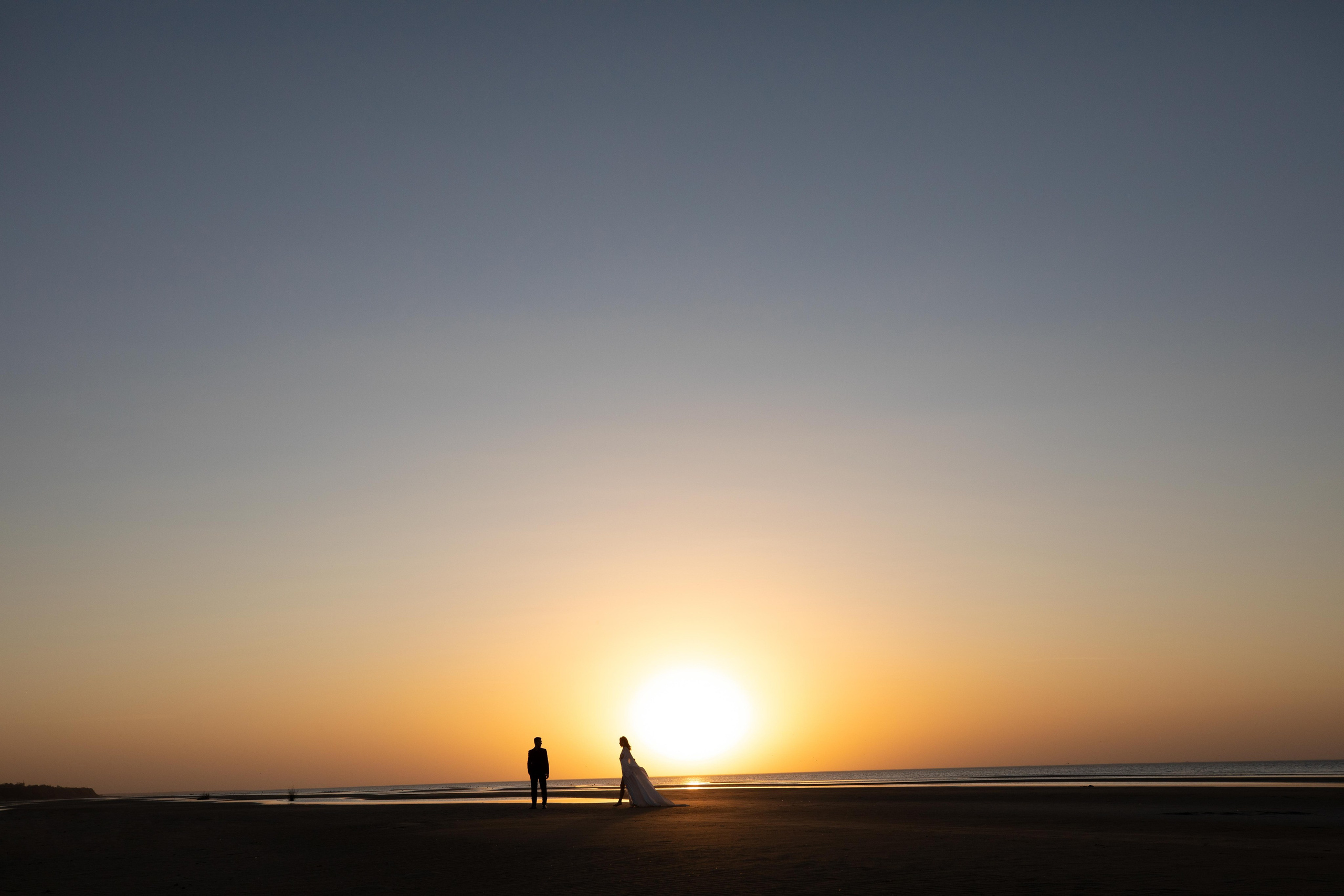 На берегу моря. Свадебный фотограф в Москве Топтыгин Иван