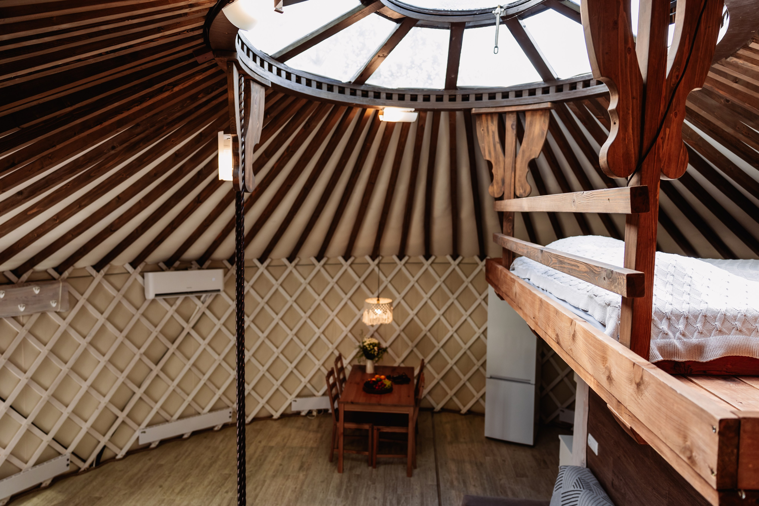 БЕРЕЗКА ВИЛАДЖ | Глэмпинг в Коломне | Юрта «Лесная». ФОТОГРАФ ИРИНА ШАМАТАВА