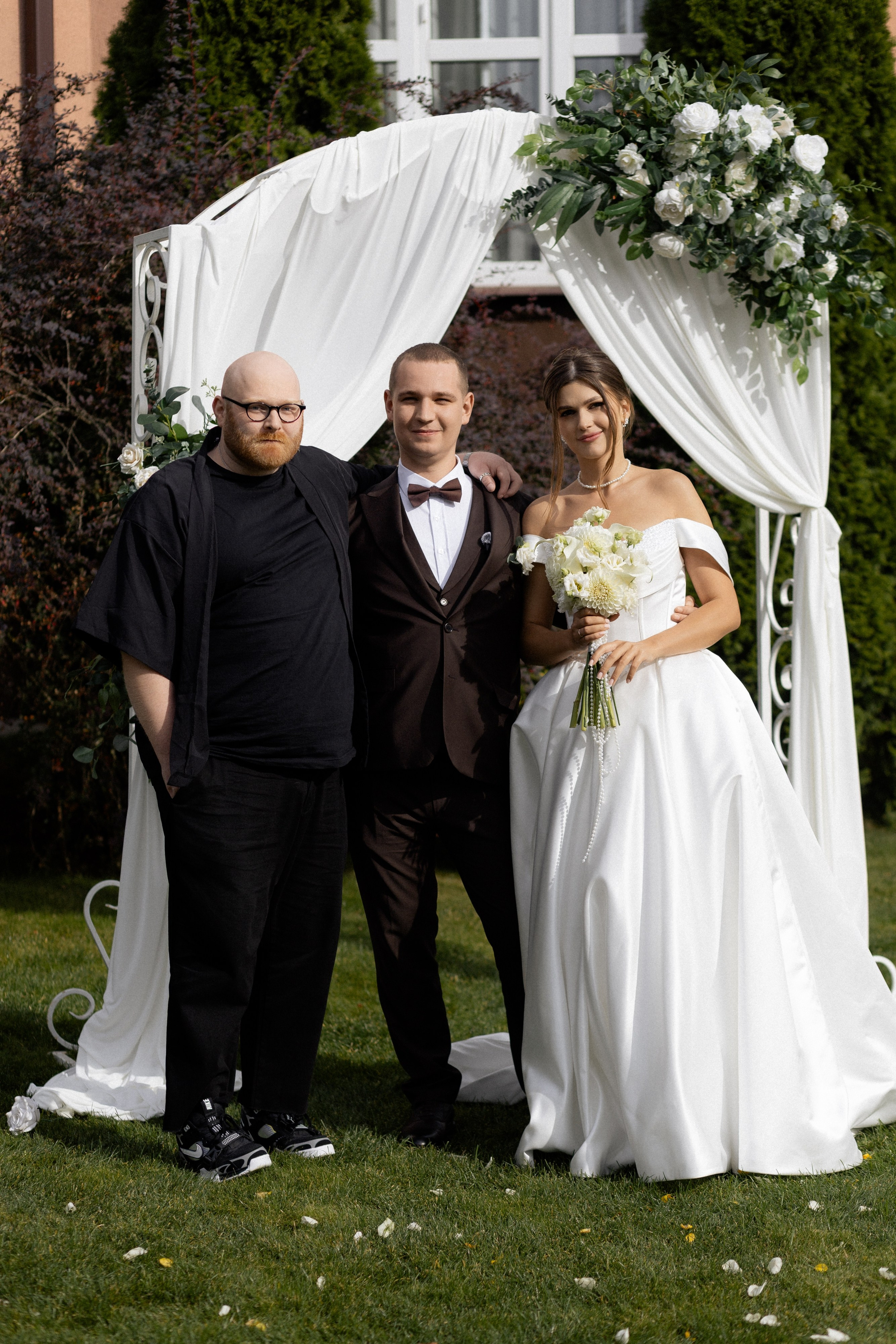 Свадебная фотосессия Анастасии и Игоря в Усадьбе Легенда. Свадебный фотограф в Минске/Беларуси Сергей Спиридонов