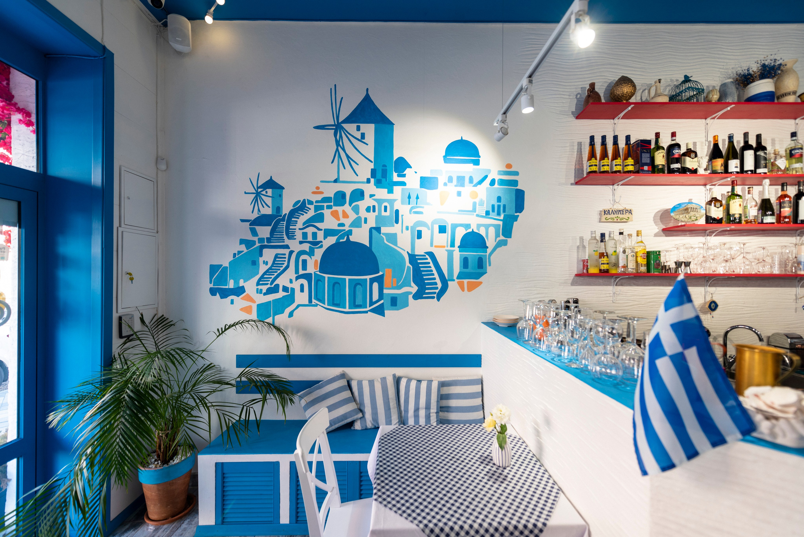 Греческая Таверна Йоргос. Интерьерный и репортажный фотограф в Краснодаре Дмитрий Вальков