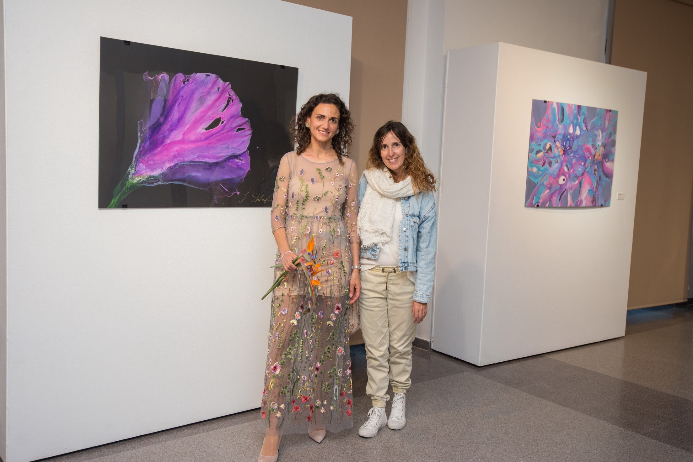 Abstract Art Exhibition. Photographer Aleksandr Rybintsev