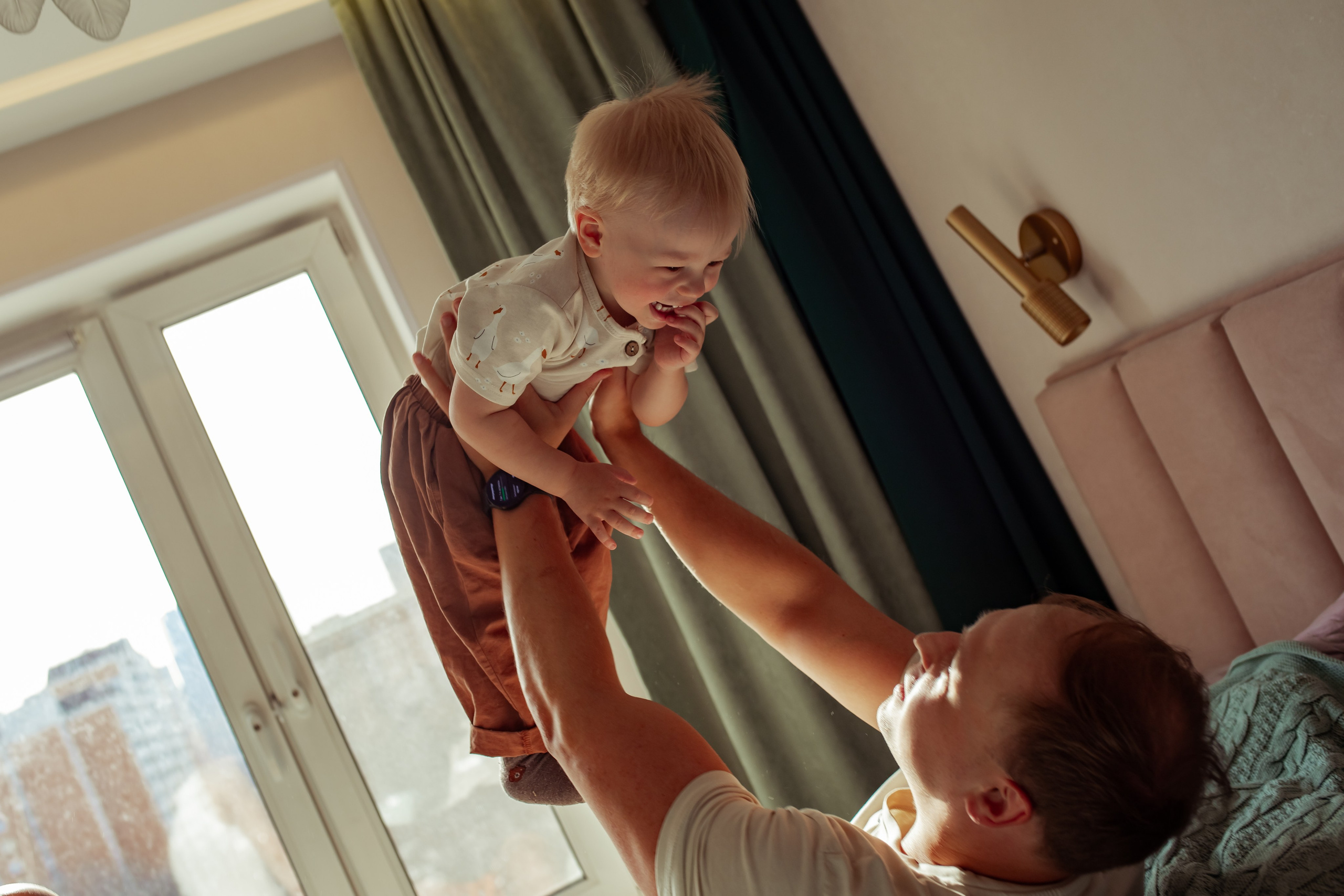 День рождение Арсения+домашняя съемка. Семейный и детский фотограф в Москве Дорогова Екатерина