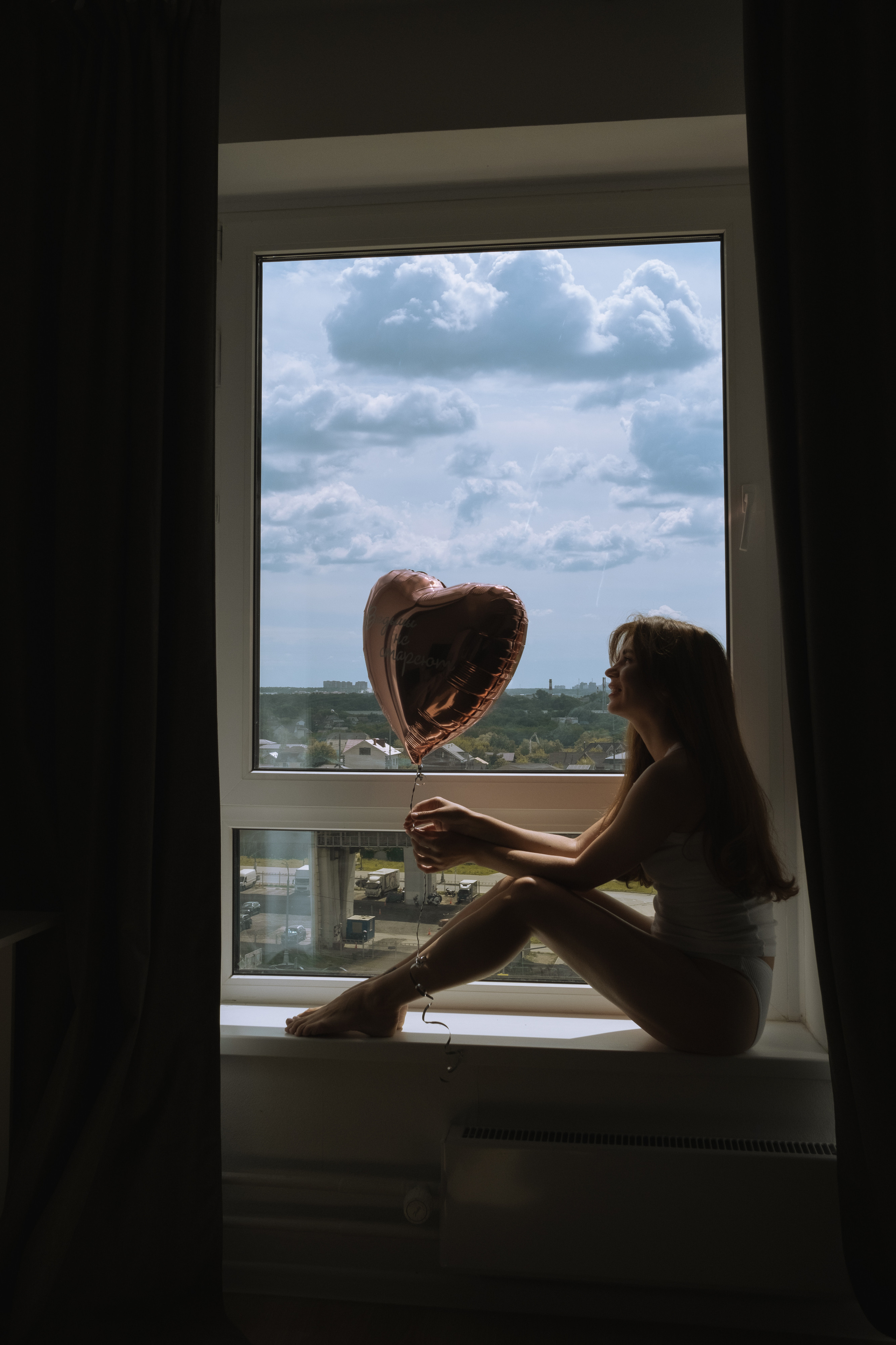 Съемка для себя дома в день рождения. Фотограф в Москве (готова приехать к вам в город)