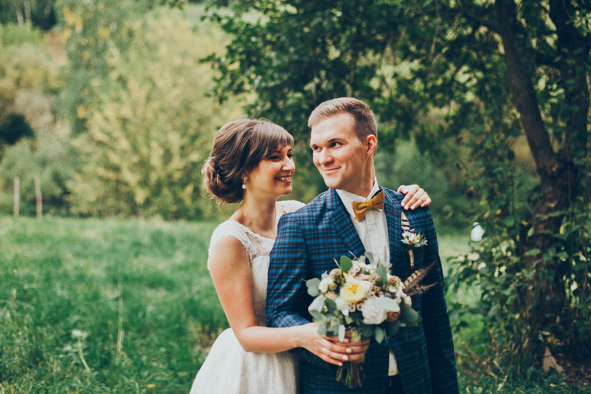 Свадьба Кати и Димы. Домашние сборы и прогулка в Мещерском парке. Фотограф в Москве (готова приехать к вам в город)