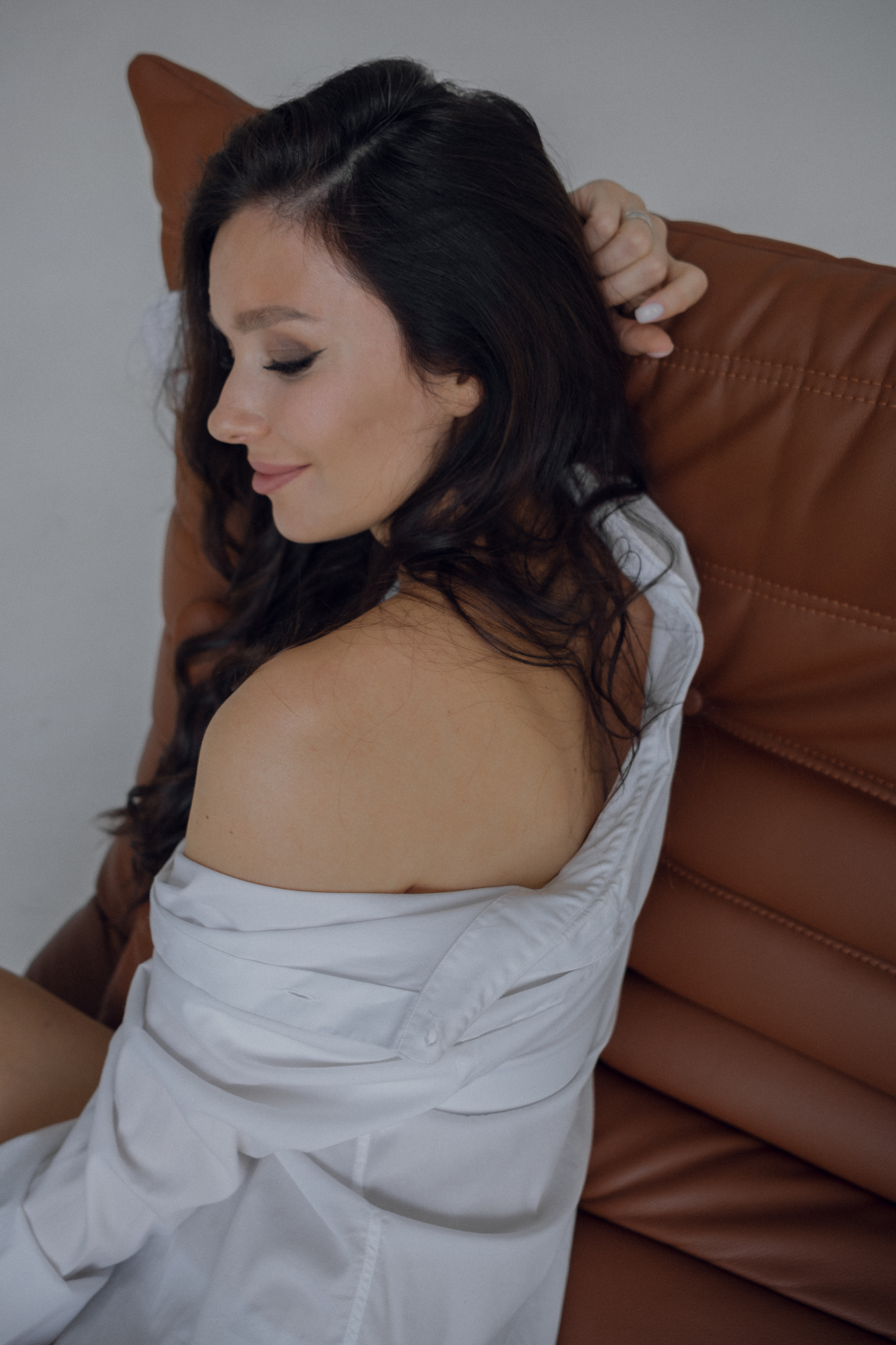 Очень нежная съемка беременности в студии для Оли. Фотограф в Москве (готова приехать к вам в город)