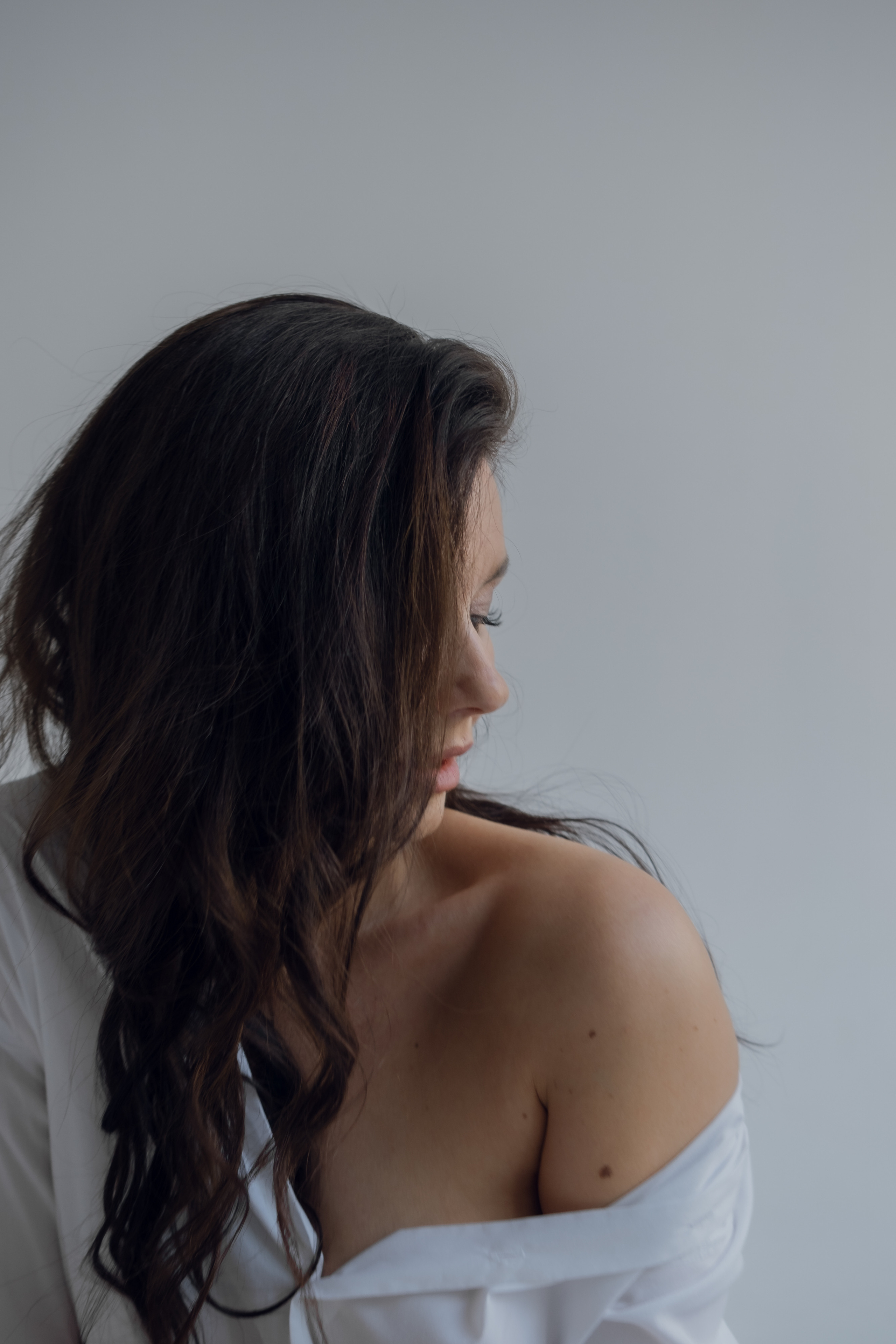 Очень нежная съемка беременности в студии для Оли. Фотограф в Москве (готова приехать к вам в город)