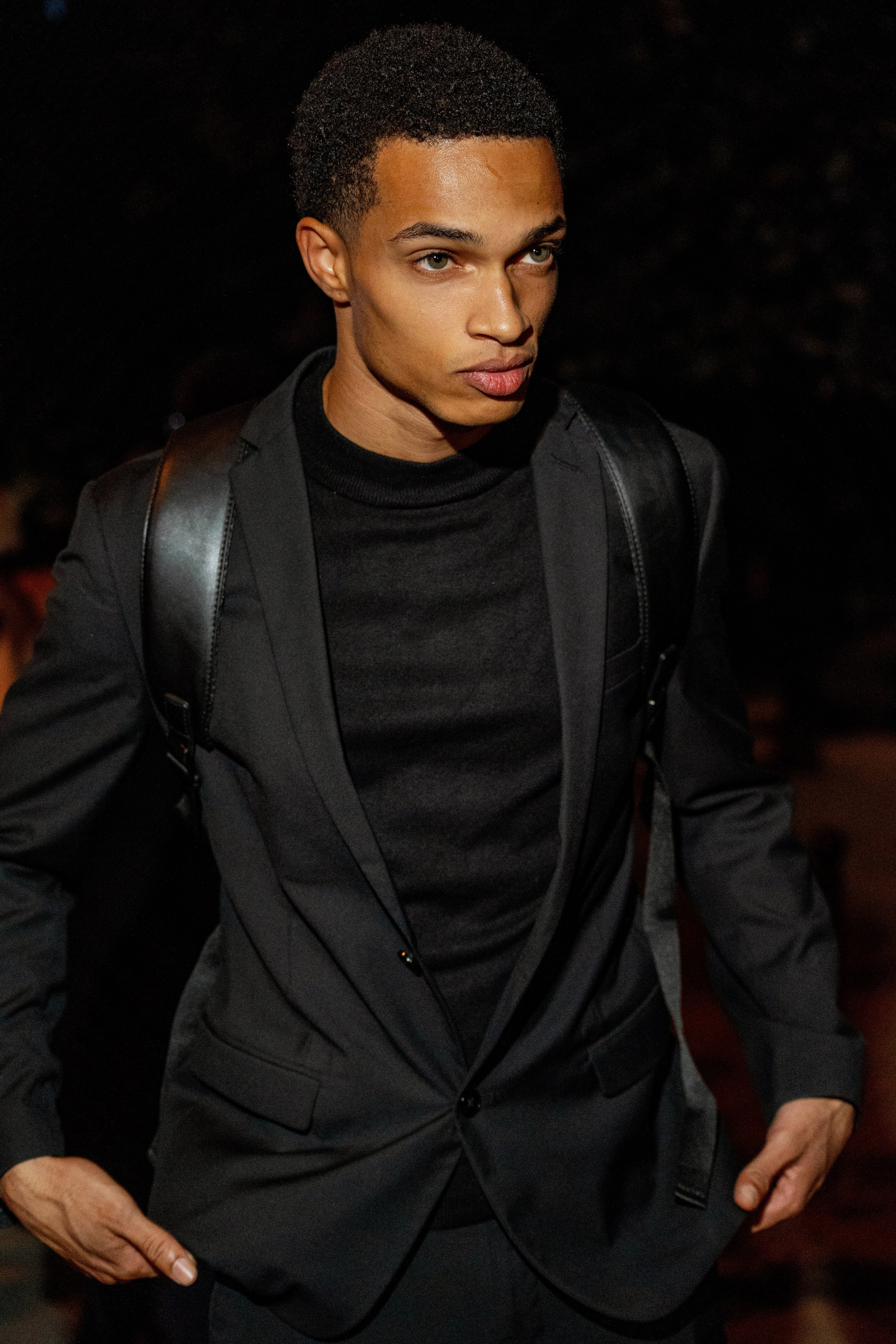 PFW SPRING SUMMER 2024 SAINT LAURENT. Photographer in Milan Ivan Goncharov