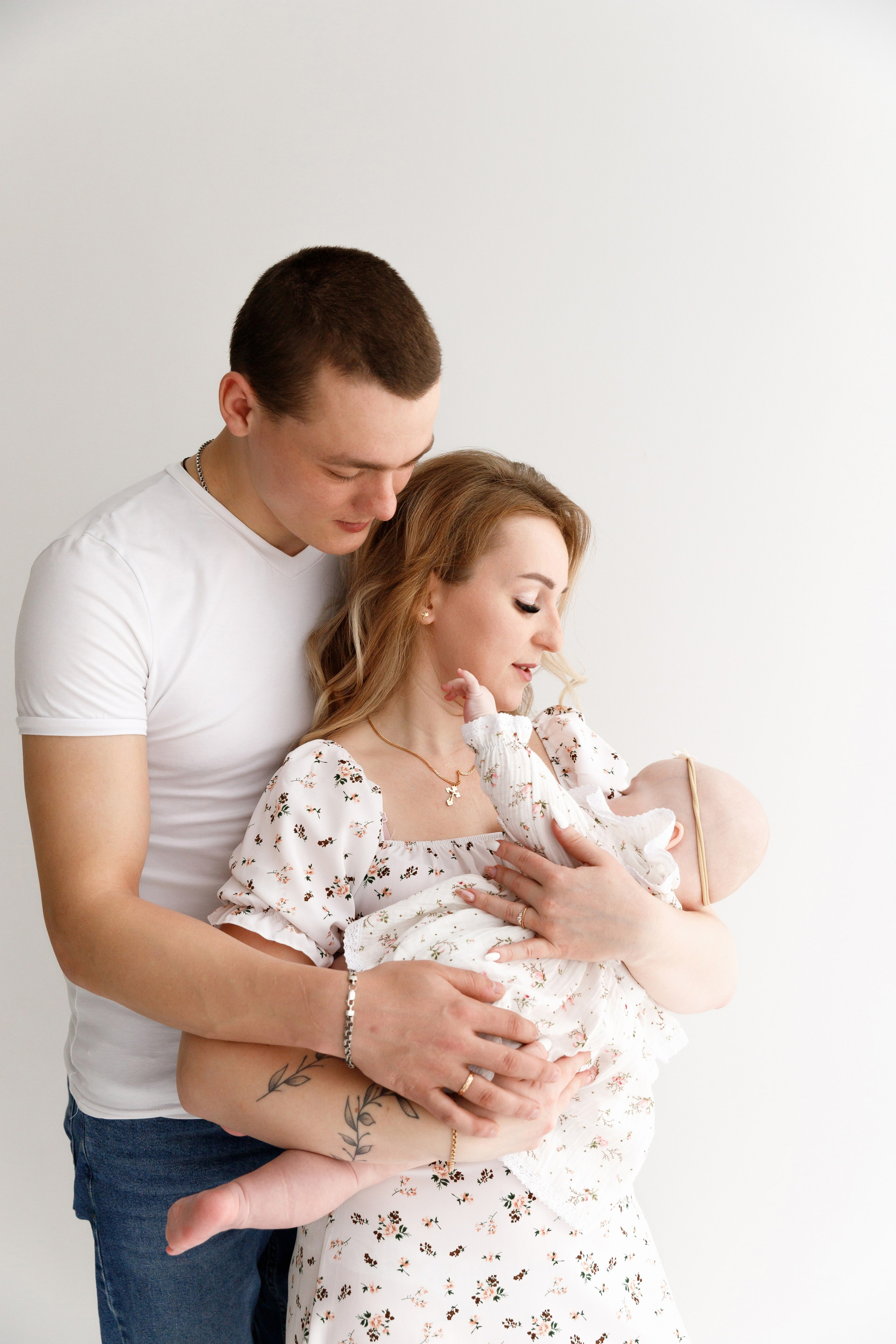 Семейная фотосессия. Фотограф новорожденных Славянск-на-Кубани Куцевольская Екатерина