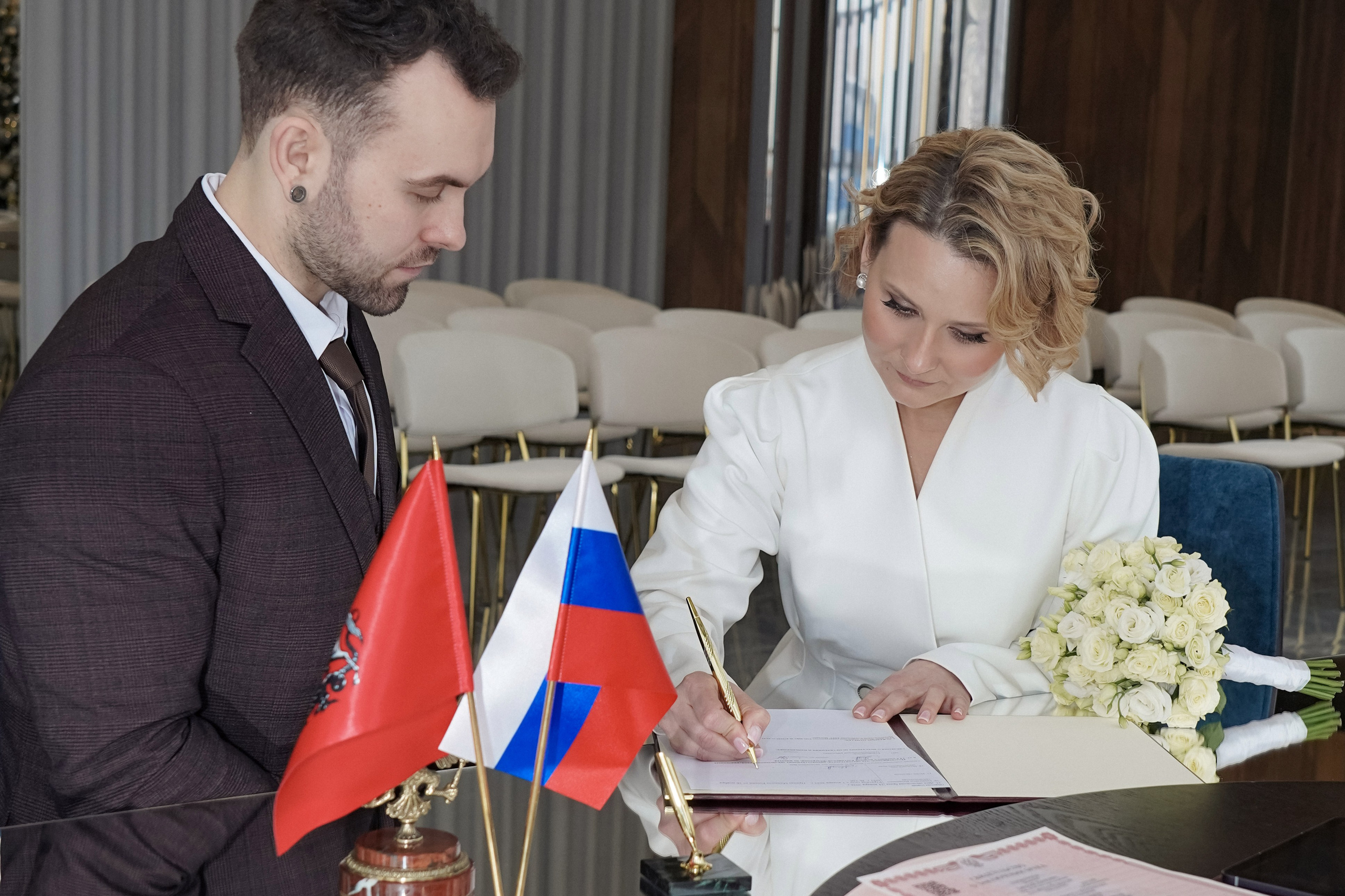 Митинский ЗАГС + отель Милан. Анна, фотограф Москва, Зеленоград