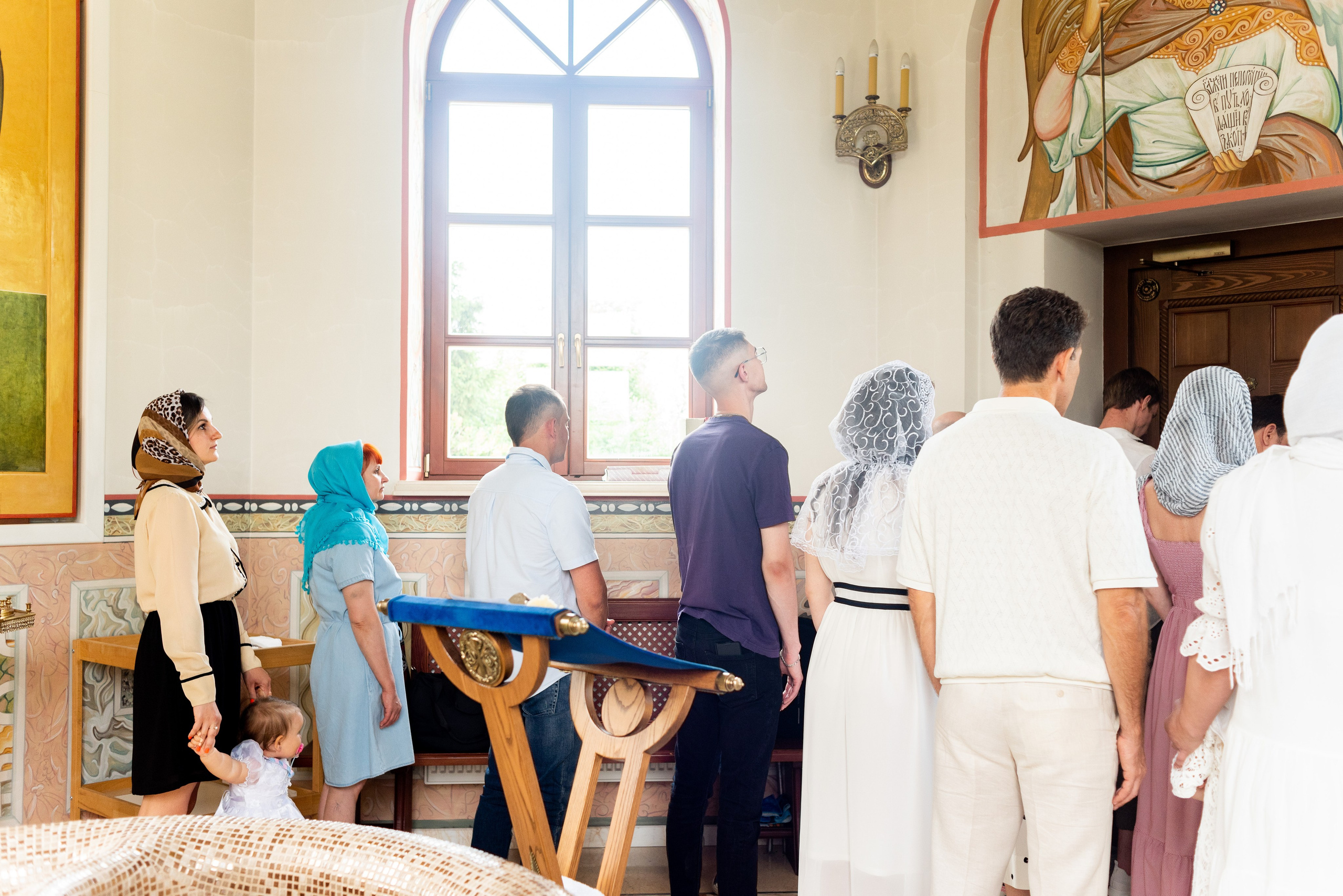 Крещение Ники. Фотограф Юлия Попова