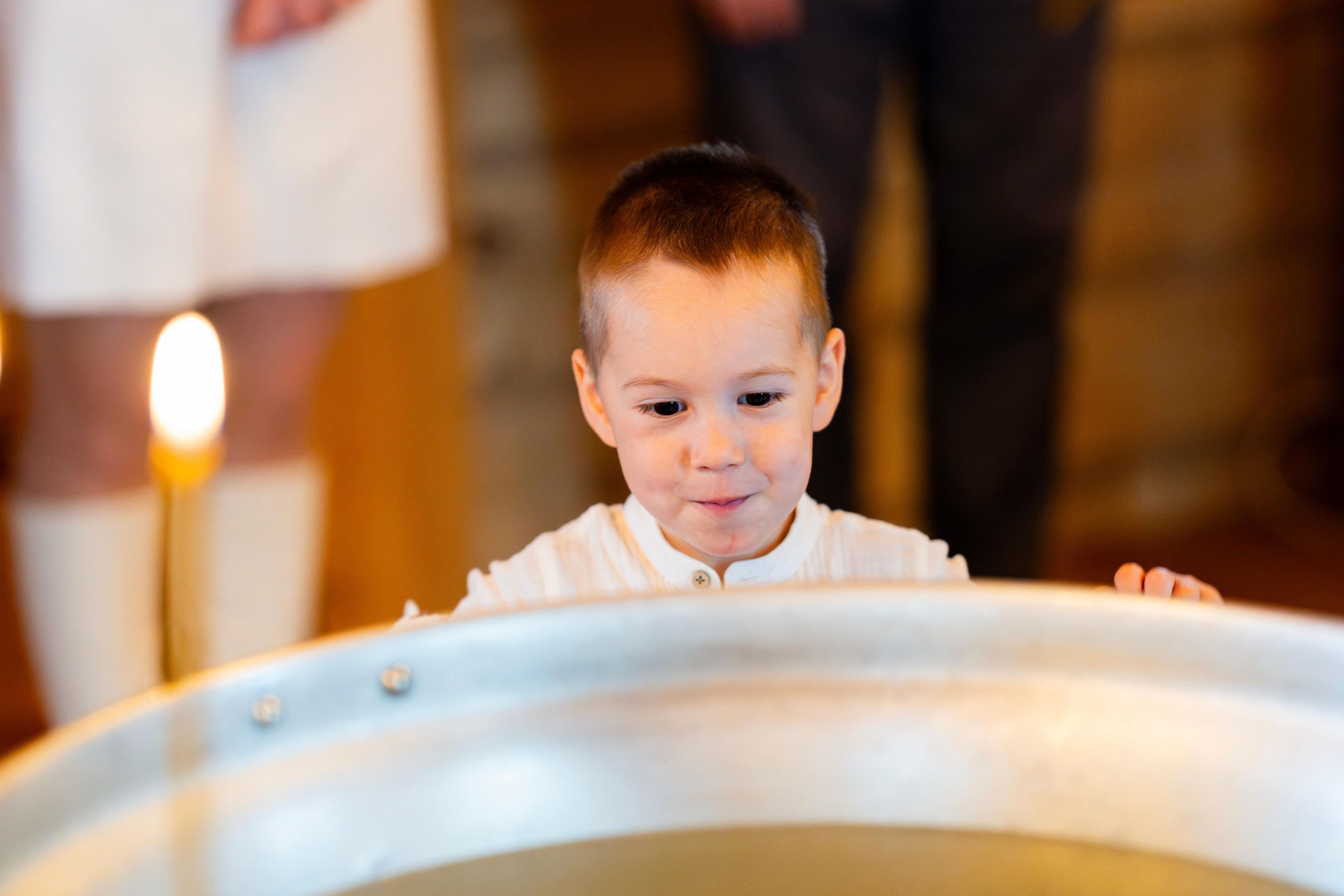 Крещение Ильи. Фотограф Юлия Попова