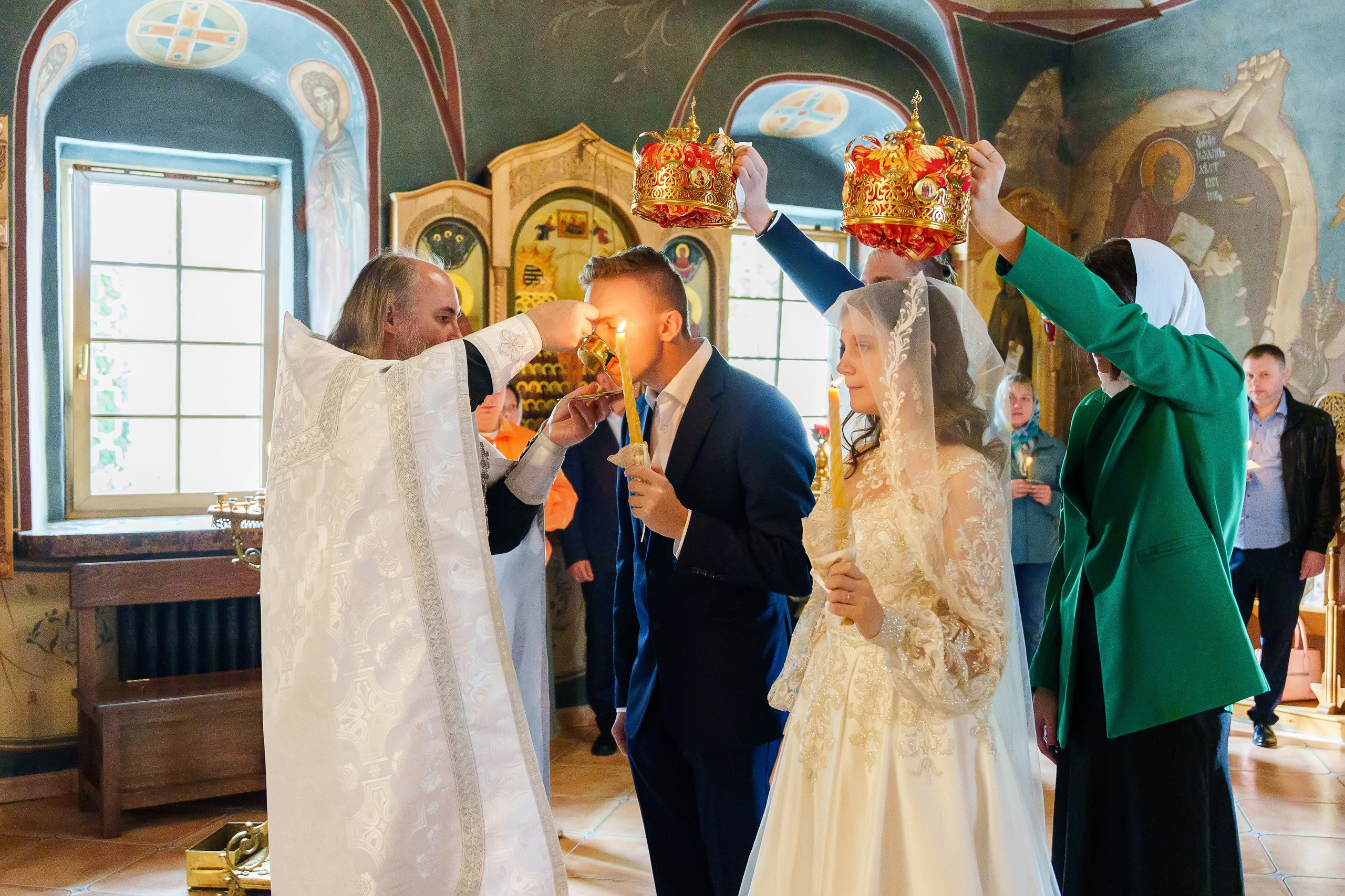 Венчание. Фотограф Юлия Попова
