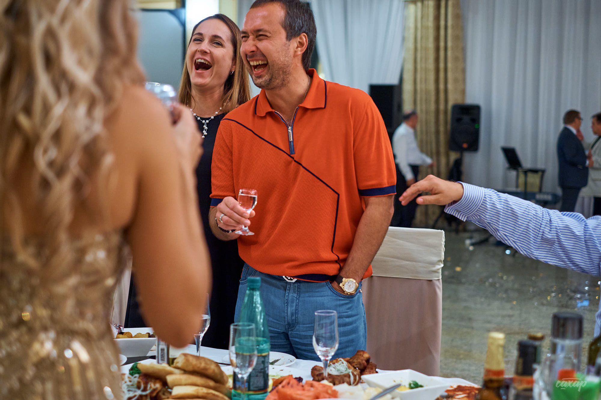 День рождение Сергея и Галины. Фотограф на банкет в Екатеринбурге Юра. Профессиональный фотограф в Екатеринбурге Юра Сахар