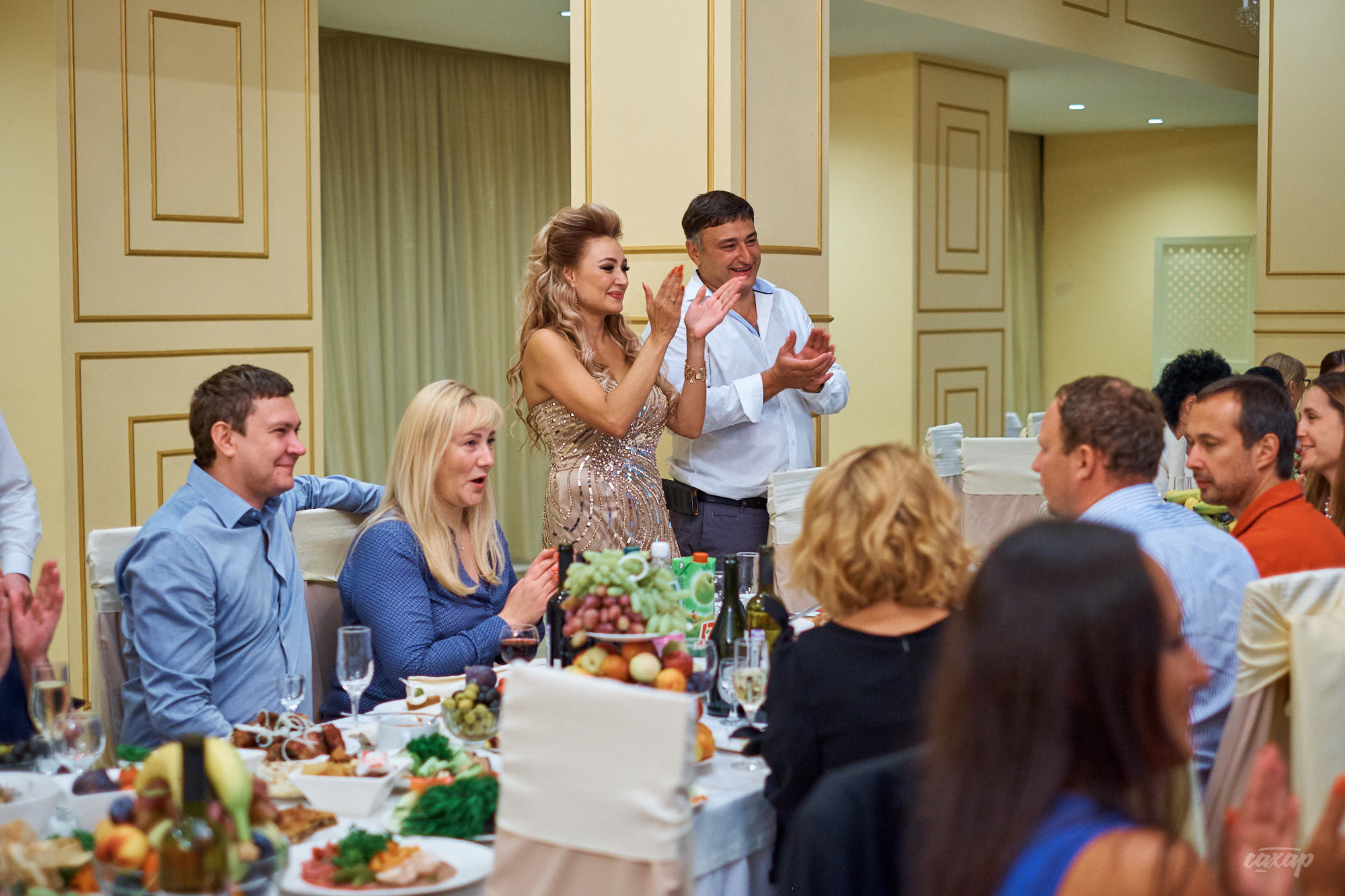 День рождение Сергея и Галины. Фотограф на банкет в Екатеринбурге Юра. Профессиональный фотограф в Екатеринбурге Юра Сахар
