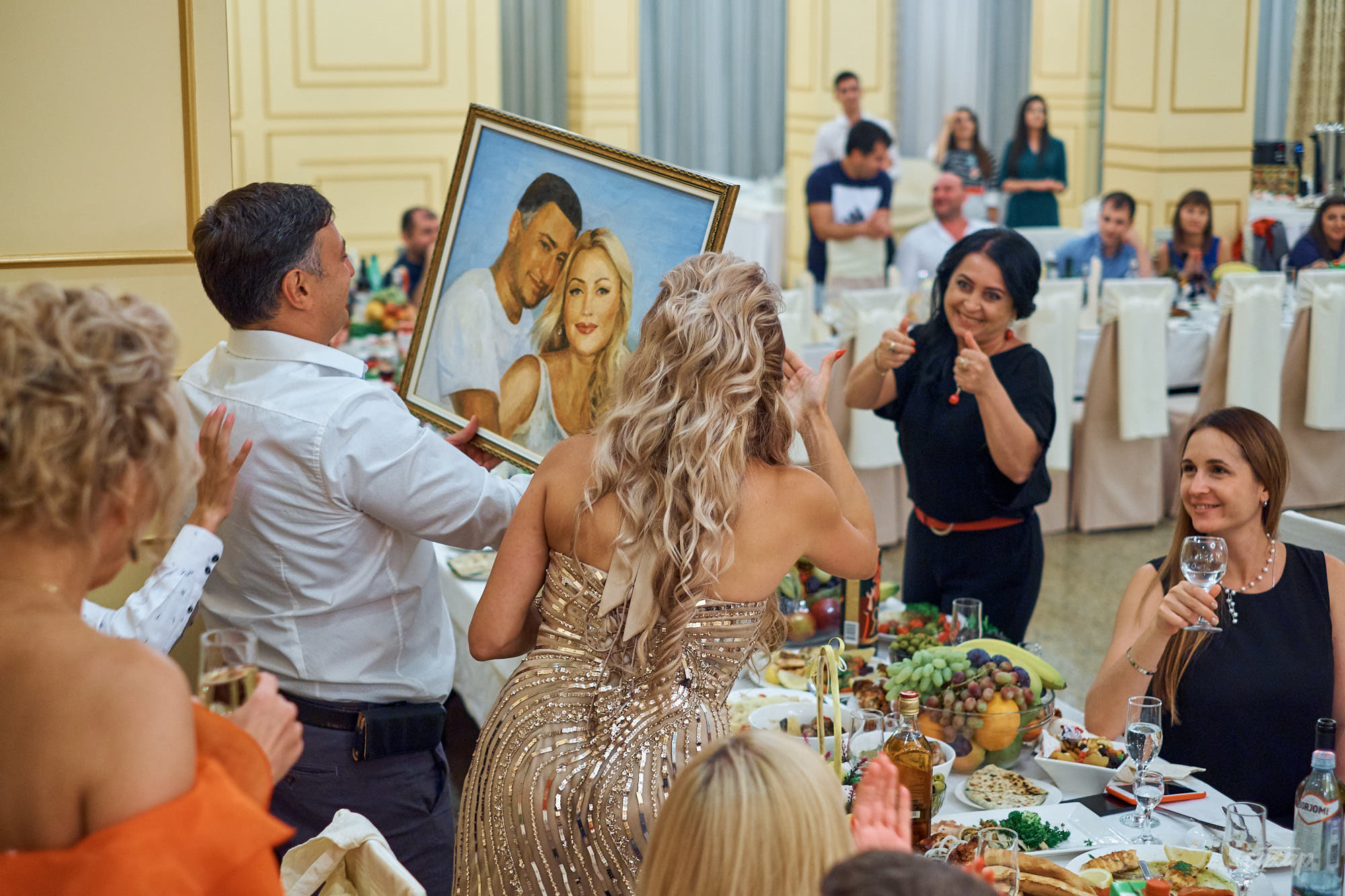 День рождение Сергея и Галины. Фотограф на банкет в Екатеринбурге Юра. Профессиональный фотограф в Екатеринбурге Юра Сахар