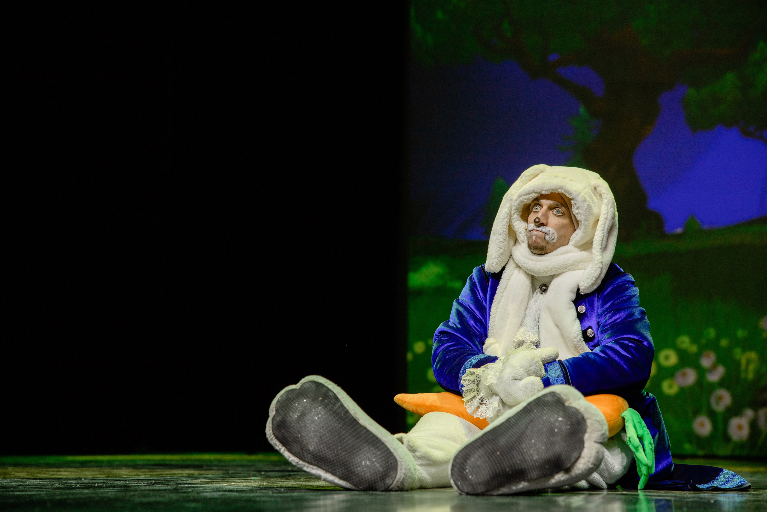 Новогоднее представление «Кролик в поиске дракона». Фотограф Петрова Мария