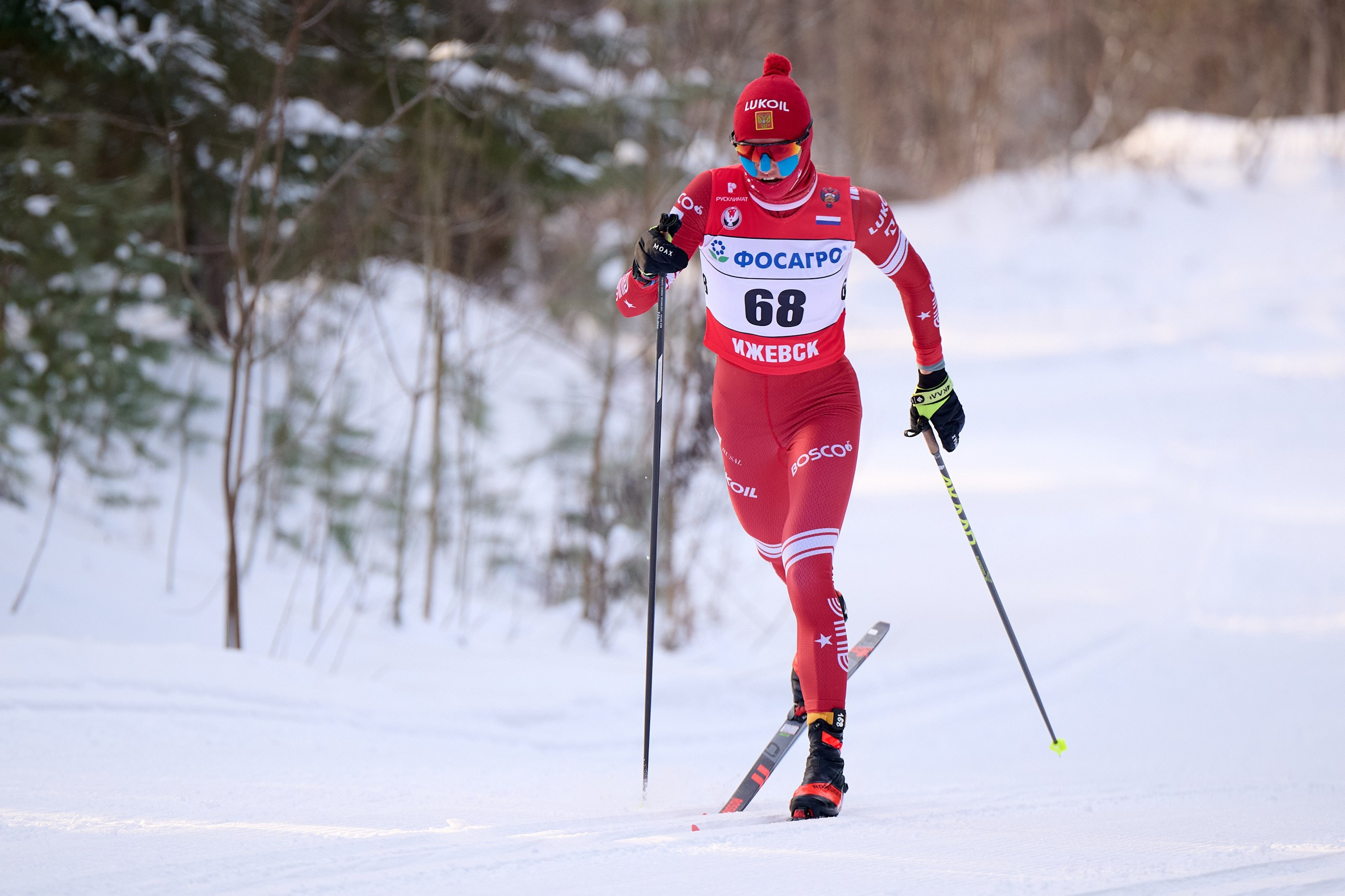 VI этап ФосАгро Кубка России по лыжным гонкам. Ижевск 25.01.2025 и 26.01.2025. Спортивный репортажный фотограф в Ижевске Сергей Мерзляков