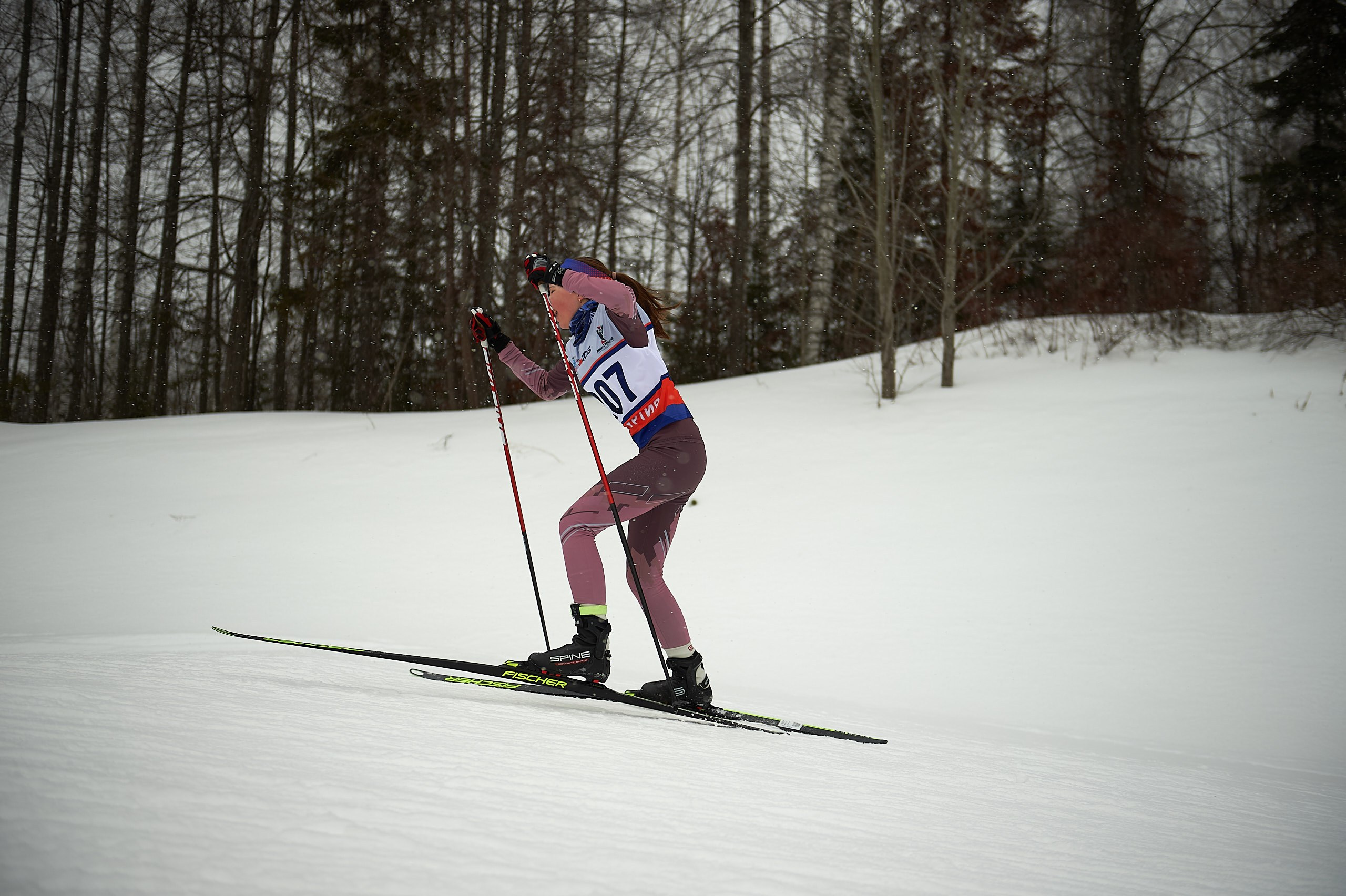 Всероссийские соревнования по лыжным гонкам «Пионерская правда». Ижевс. Спортивный репортажный фотограф в Ижевске Сергей Мерзляков