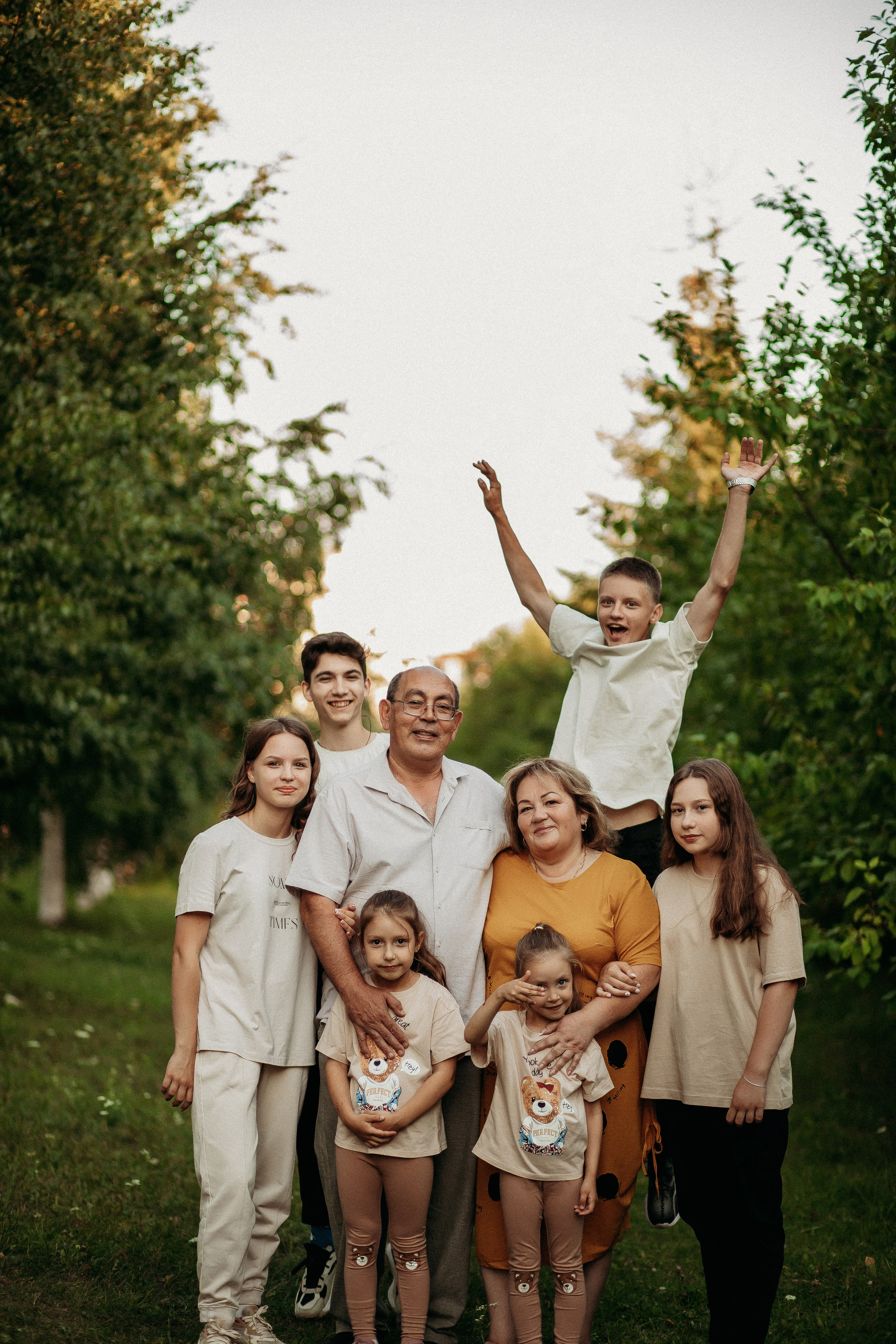 Большая семья. Фотограф Тимербаева Алина г. Сургут