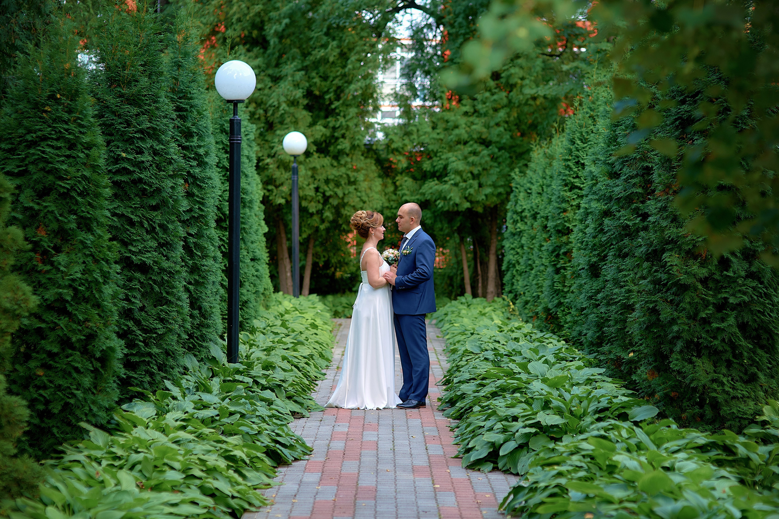 свадебные фото, парк ревиталь