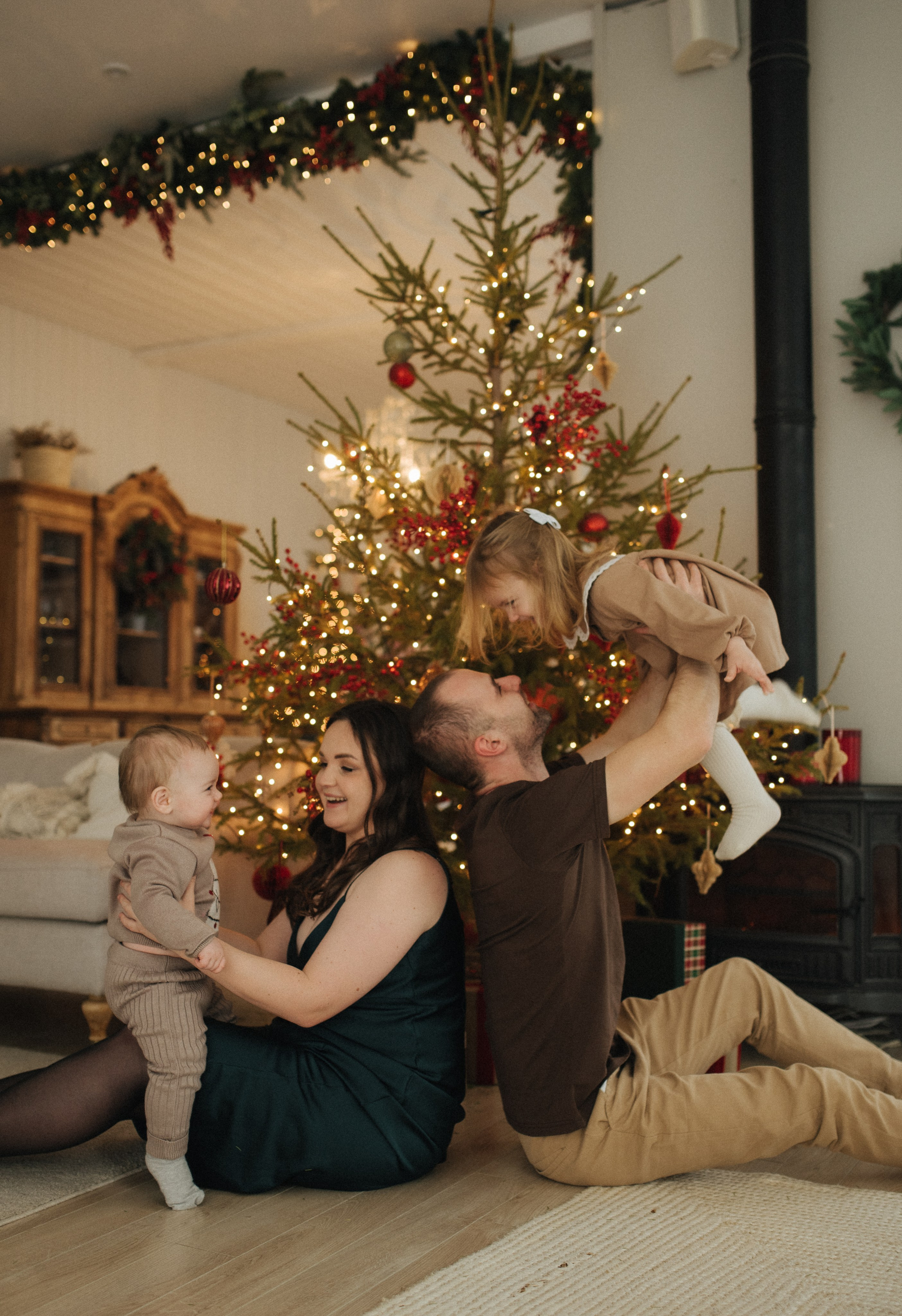 Новогодняя в студии. Фотограф в Санкт-Петребурге и в Великих Луках Волченкова Екатерина