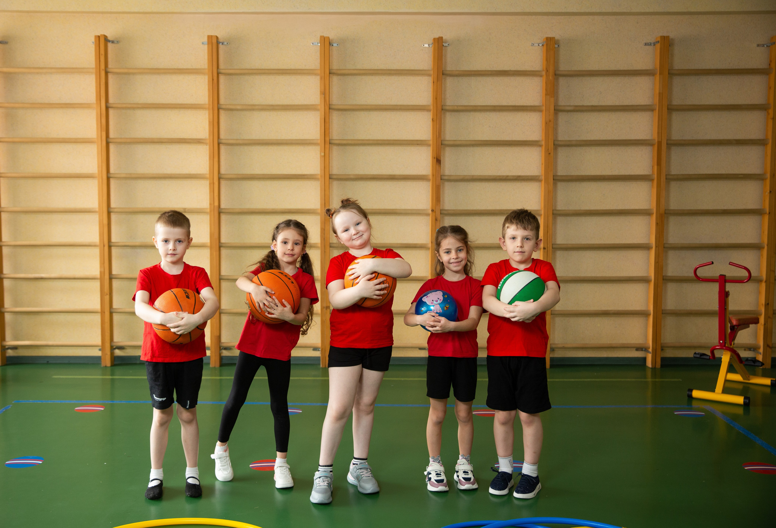Физкультура в детском саду. Семейный, детский, школьный фотограф в Благовещенске Яна Белоусова