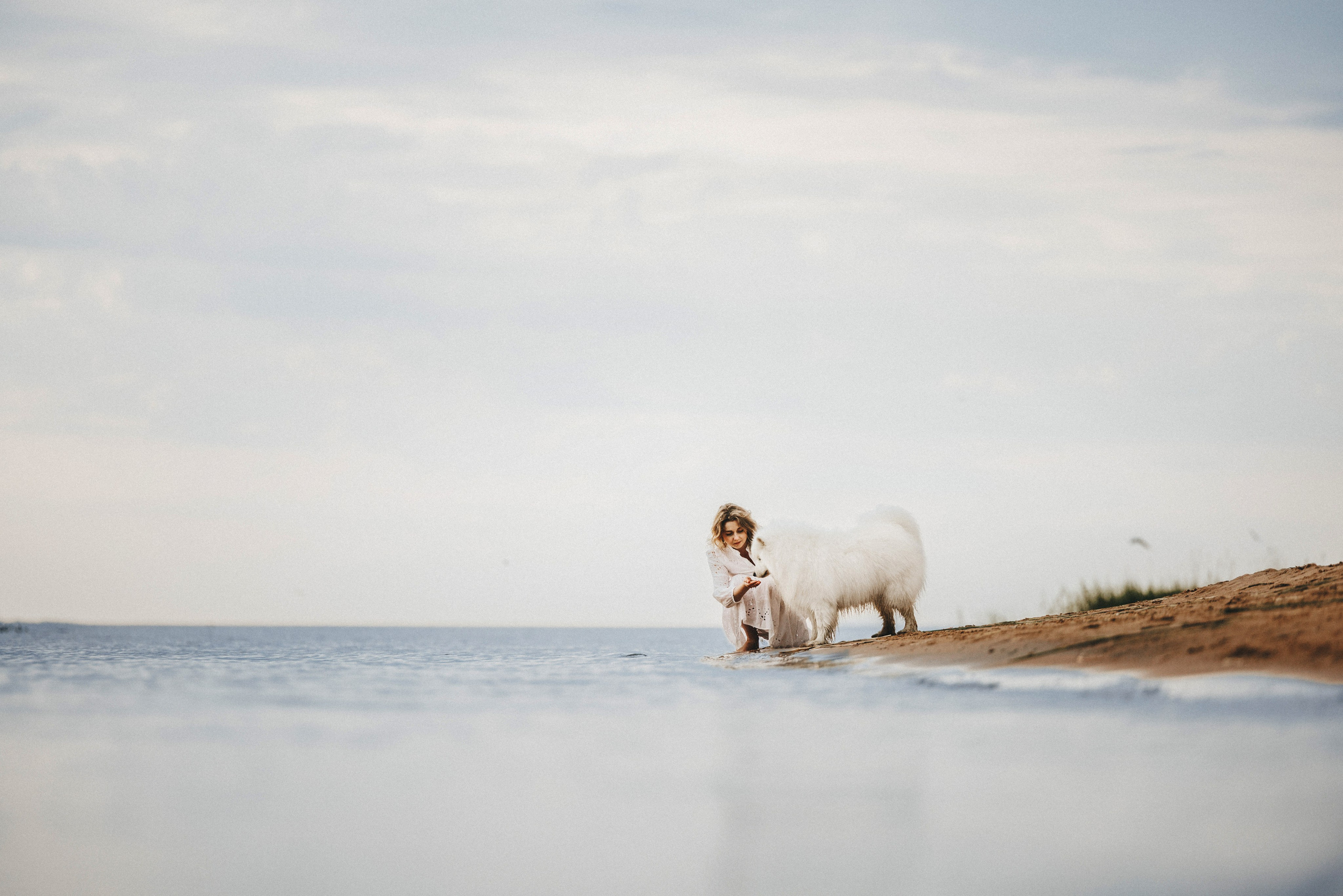 Женя и Цезарь. Фотограф анималист Осипчикова Мария