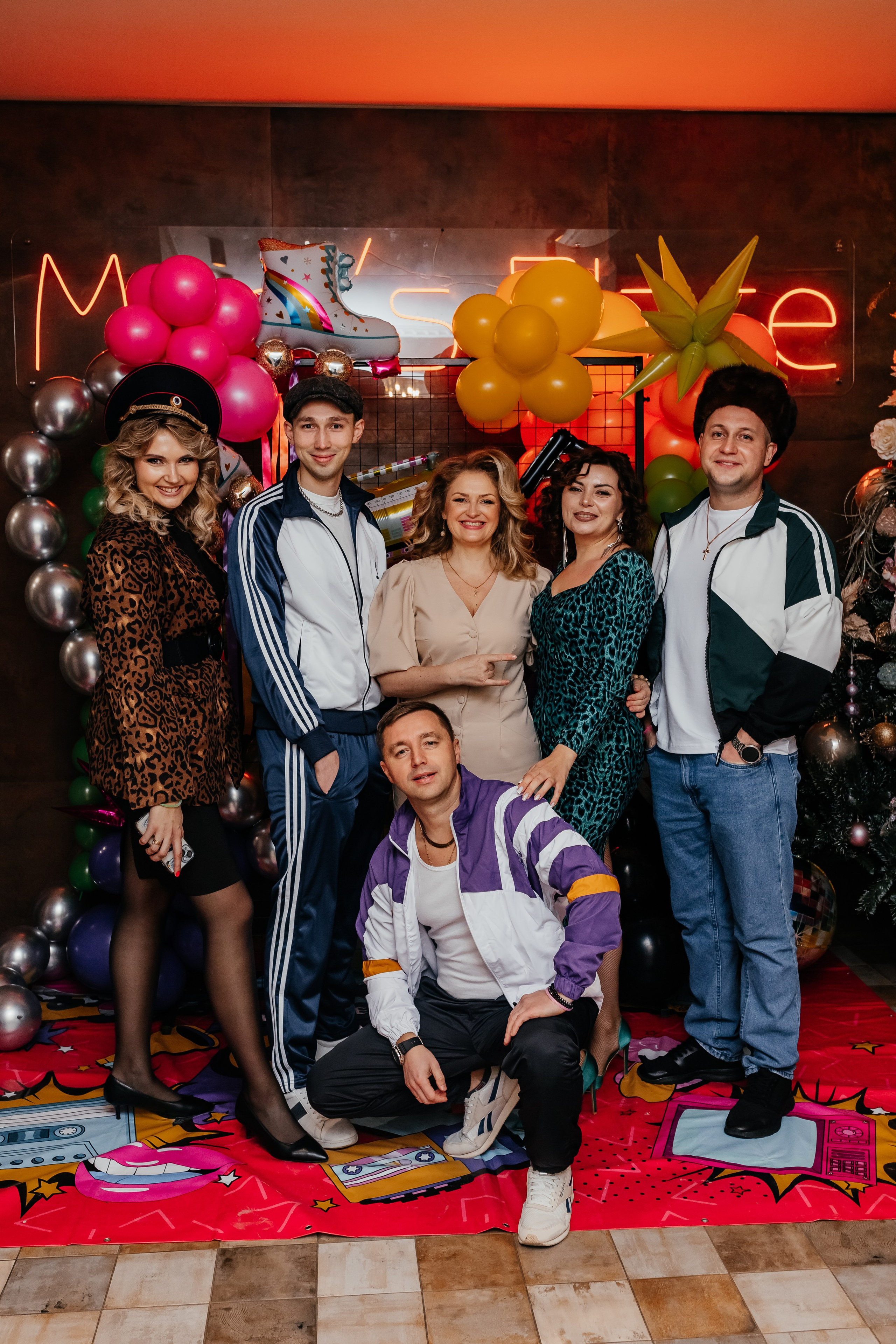 Корпоратив 90е. Семейный и домашний фотограф в Москве и МО Королева Валерия