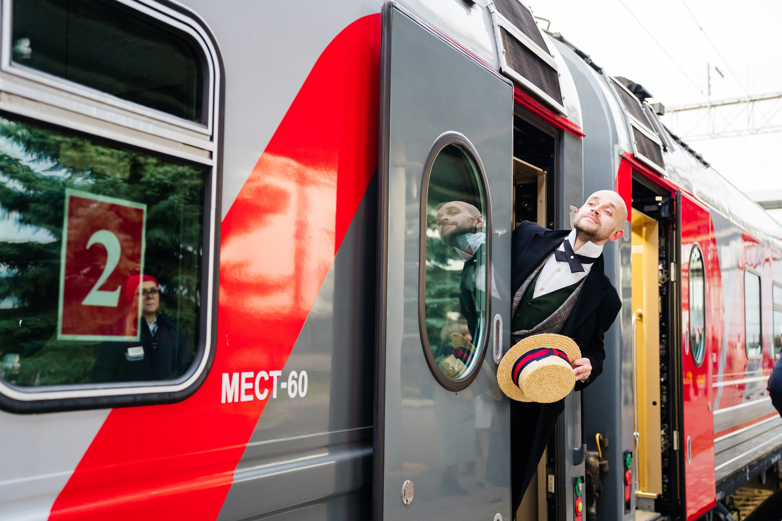 Экскурсия на ретропоезде. Видеограф и Фотограф в Челябинске Ксения и Владимир Рюмины