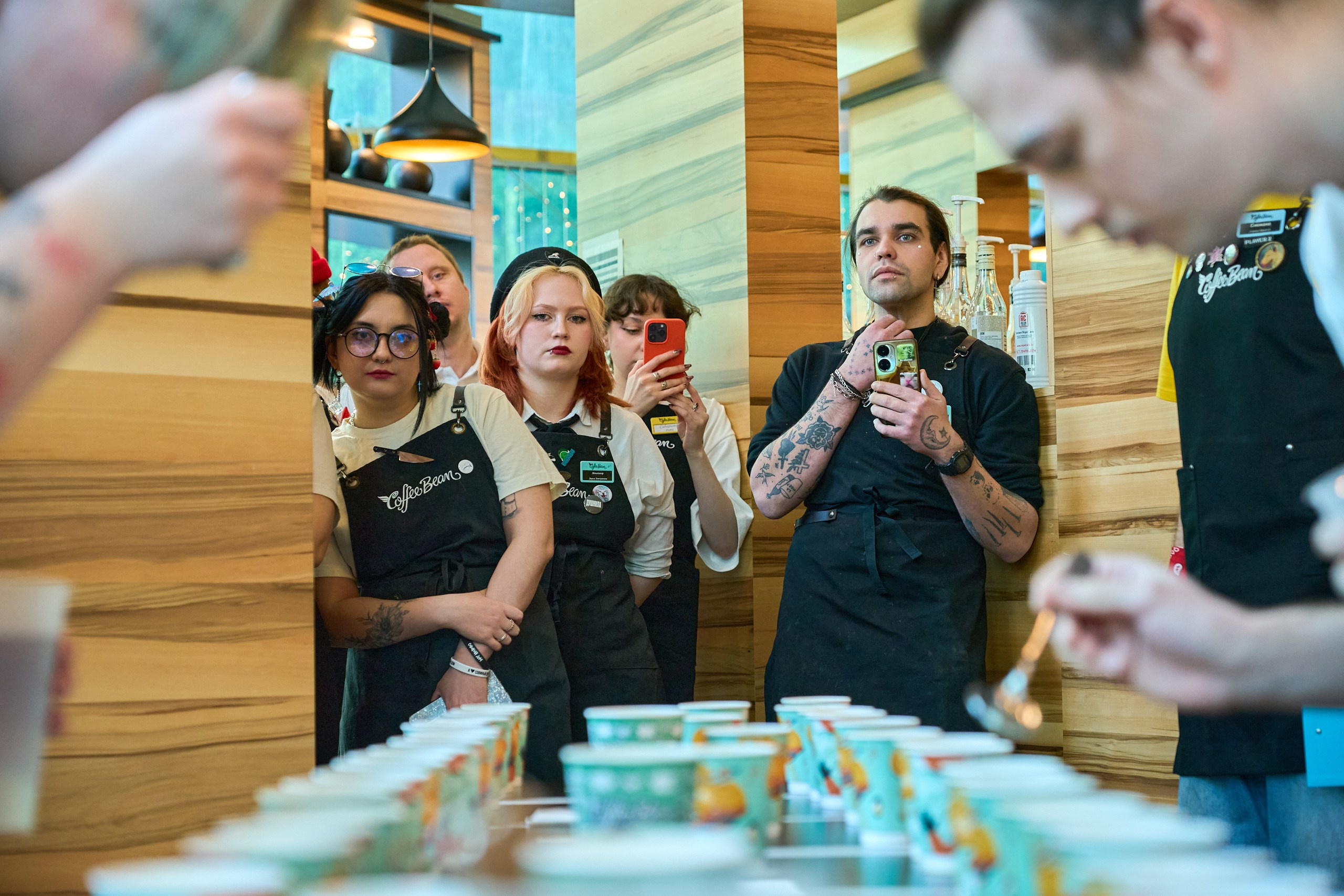 Соревнования в CoffeeBean 2025. Контент-фотограф в Москве Тима Забабурин