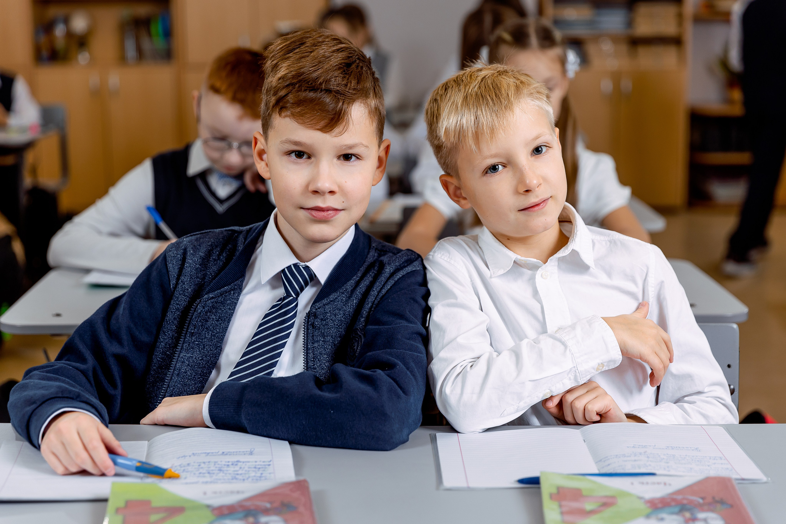 Репортаж на уроках. Семейный и детский фотограф Комина Елена, Власиха, Одинцово