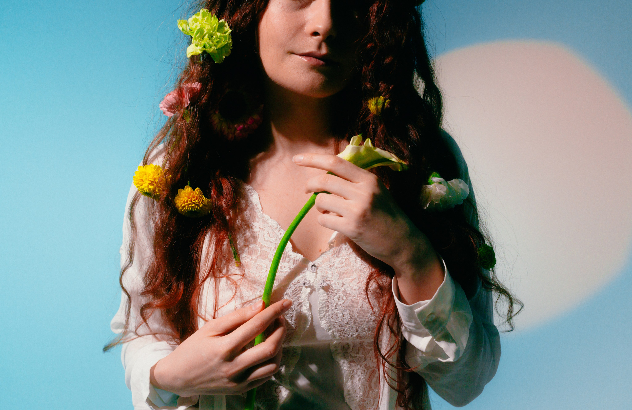 Полина&цветы. Фотограф Казань