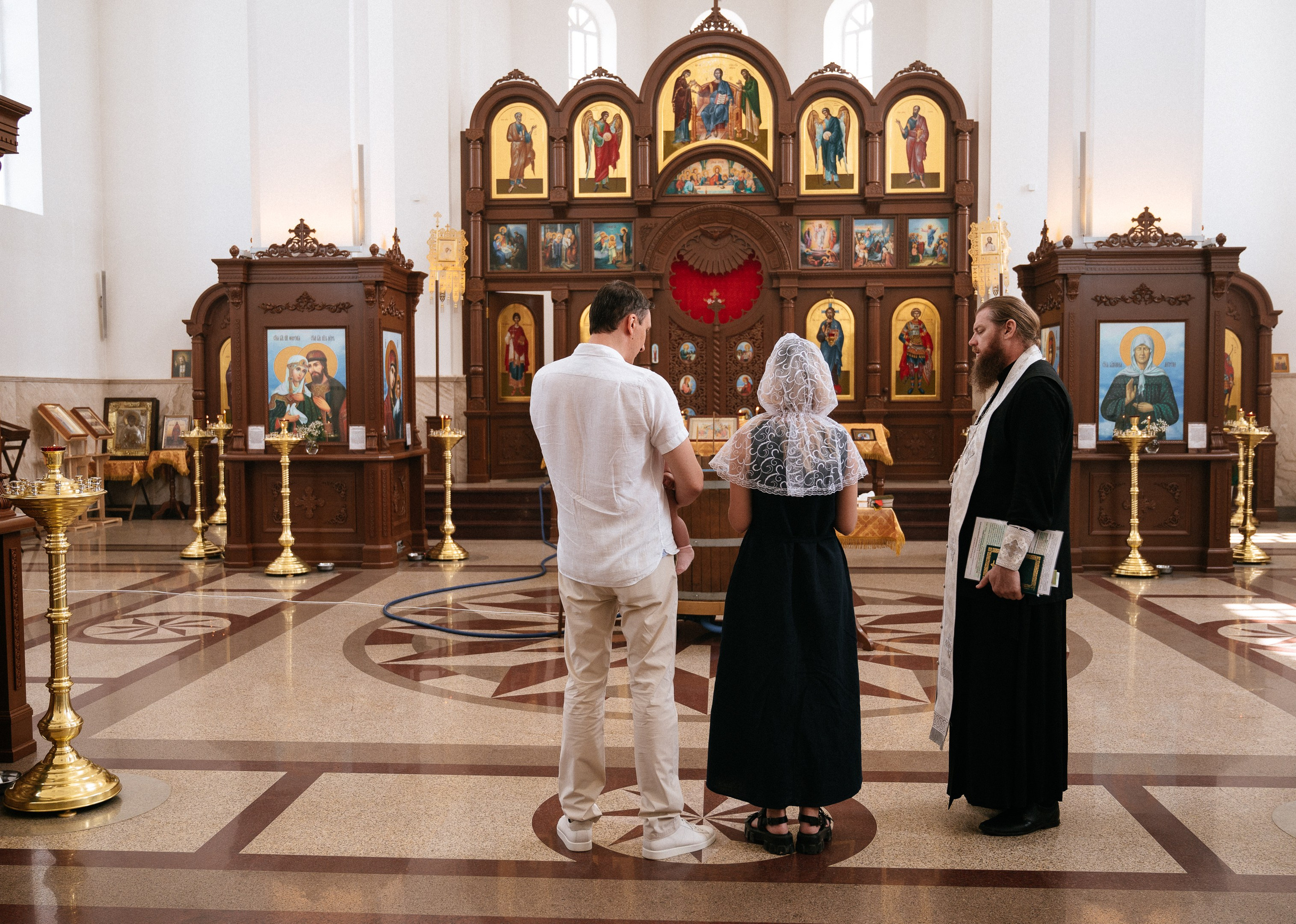 Таинство крещения. Свадебный и семейный фотограф Брюховецкая Тимашевск Краснодар