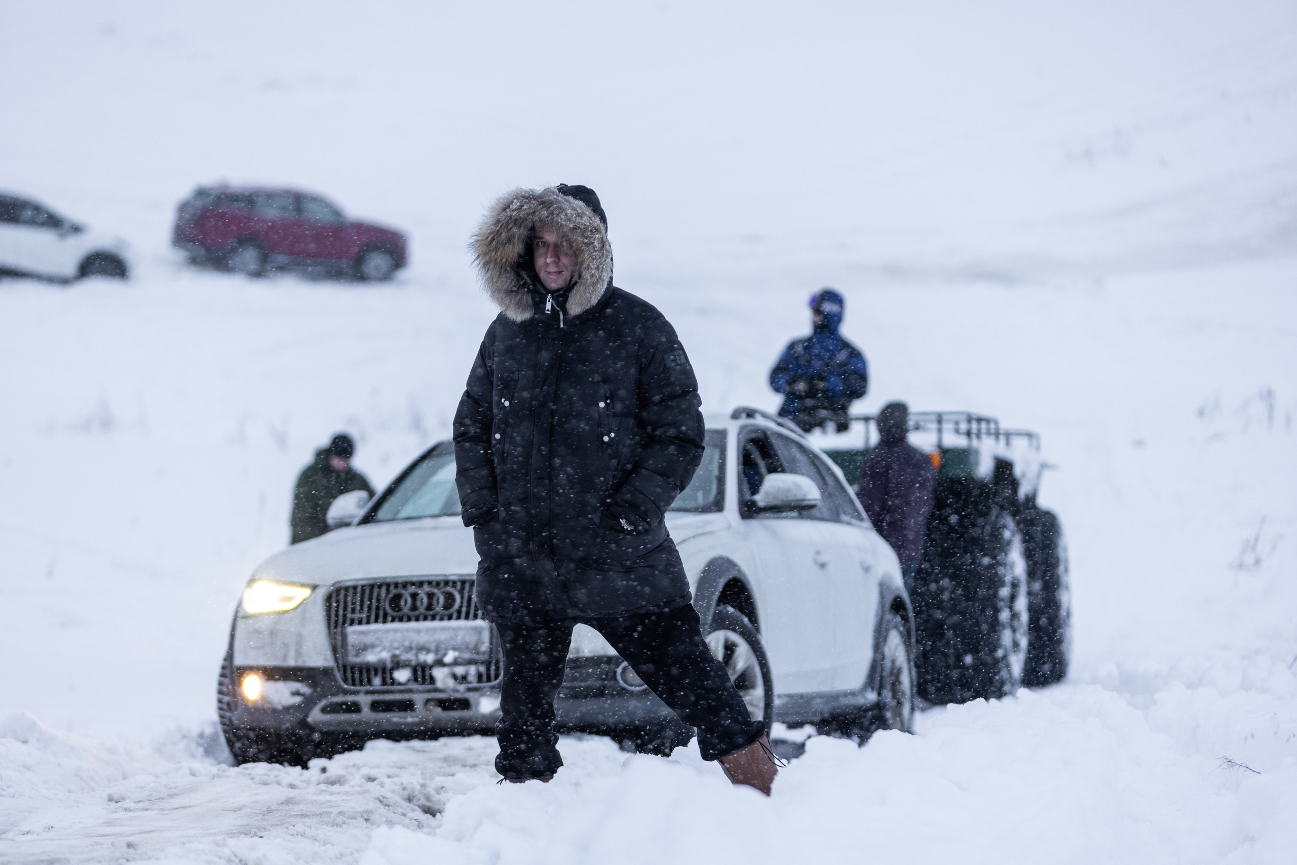 Зимние покатушки. Автомобильная фотография в Санкт-Петербурге