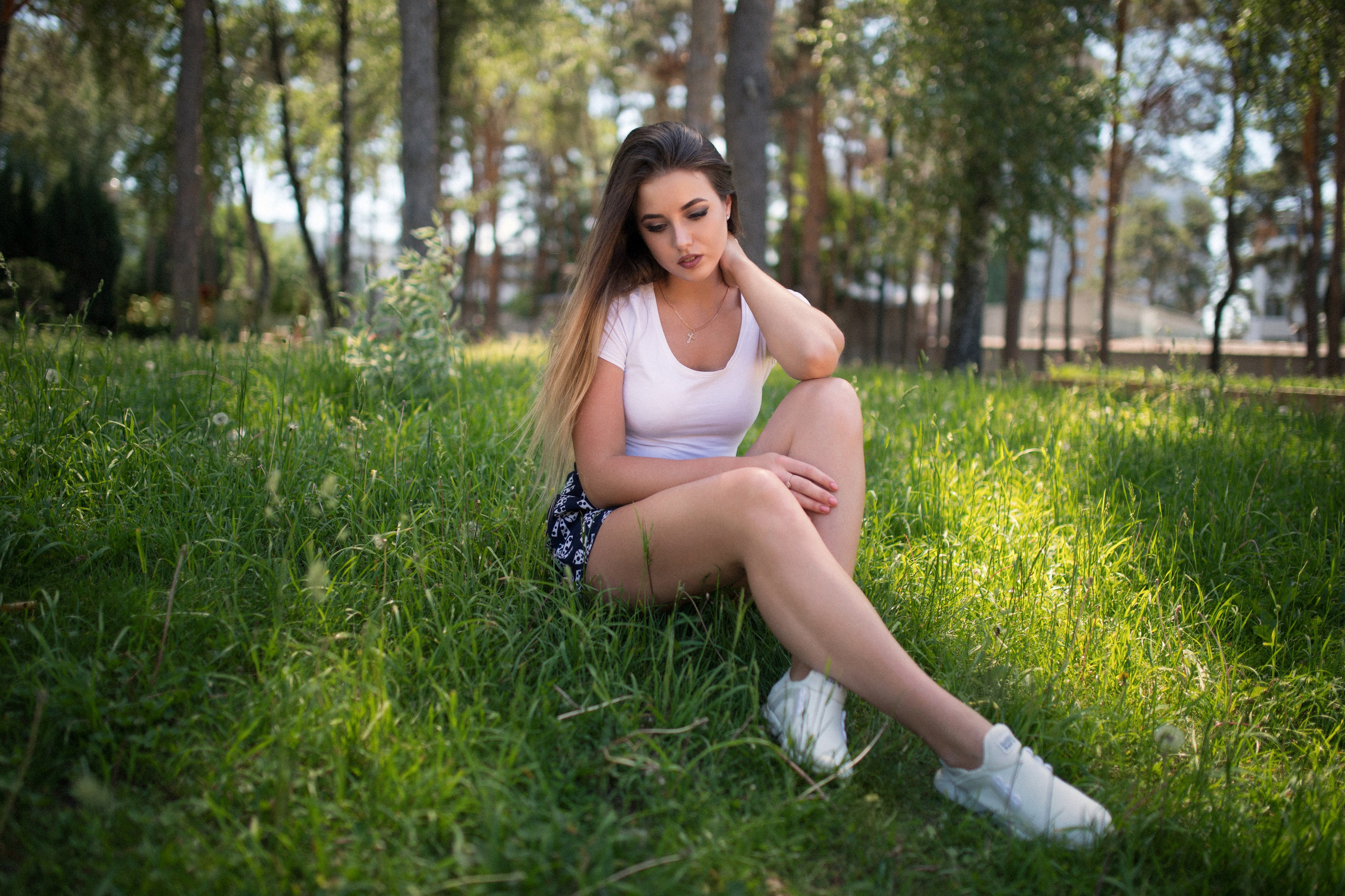 Летняя городская съемка с Миленой для «себя»