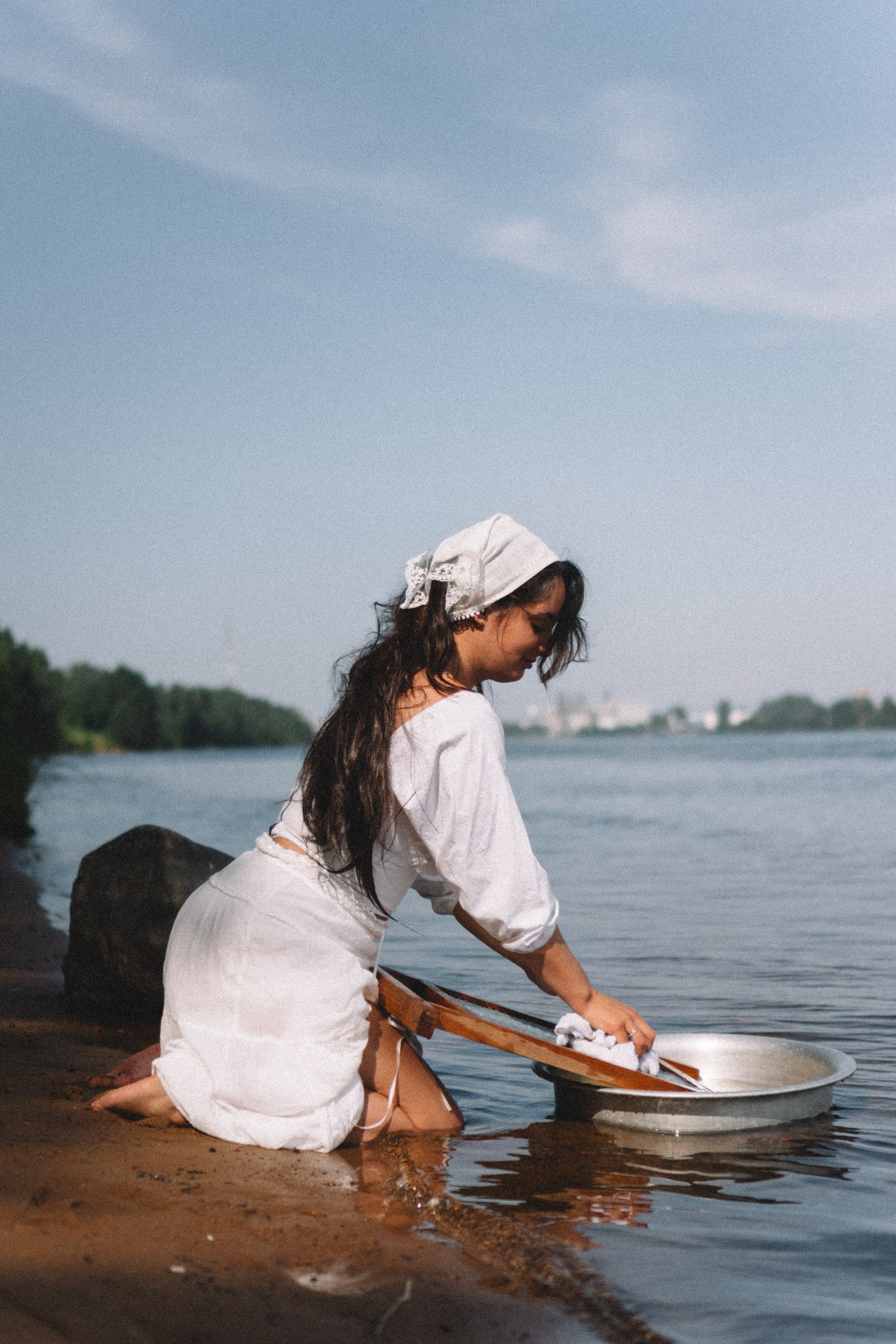 СТИРКА НА РЕКЕ. Профессиональный фотограф, Санкт-Петербург — Виктория Богомолова