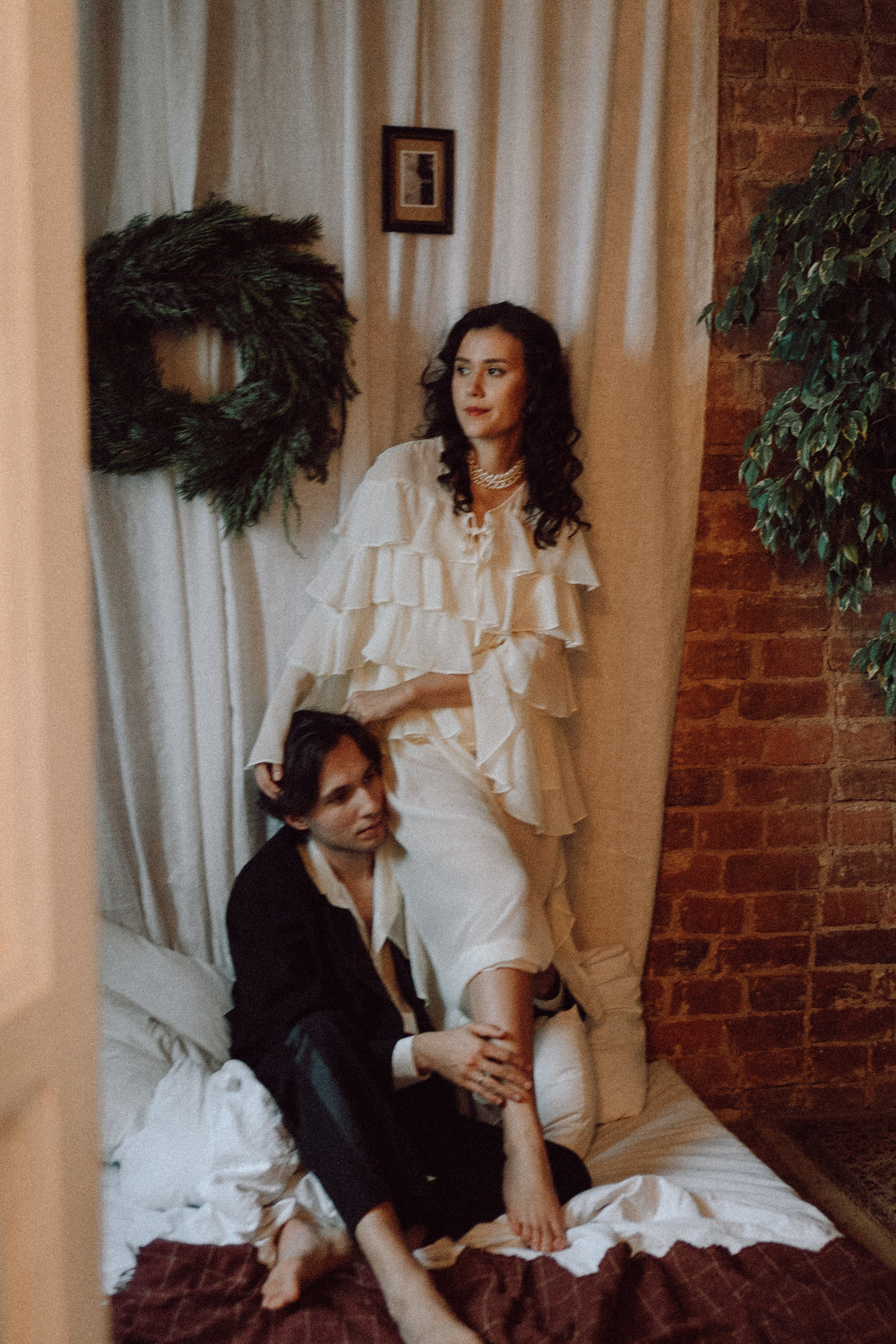 УТРО ЖЕНИХА И НЕВЕСТЫ В ФОТОСТУДИИ И ОСНОВНАЯ ФОТОСЕСИСИЯ ЗИМОЙ. Профессиональный фотограф, Санкт-Петербург — Виктория Богомолова