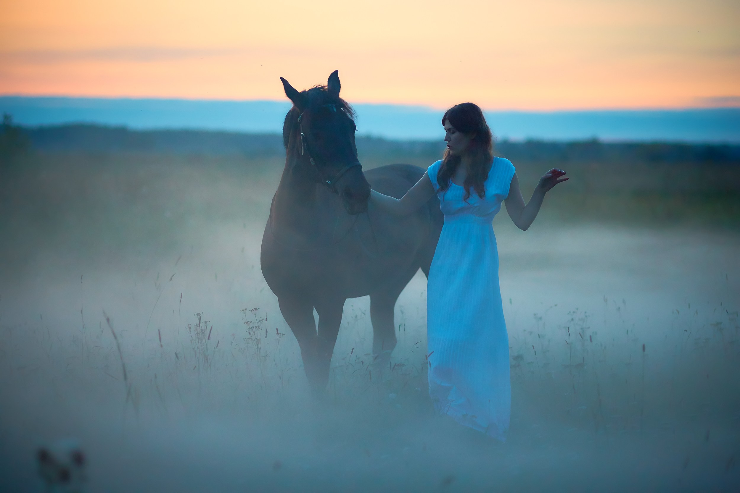 Фотосессия с лошадьми для Ирины. Фотограф Михаил Семенов
