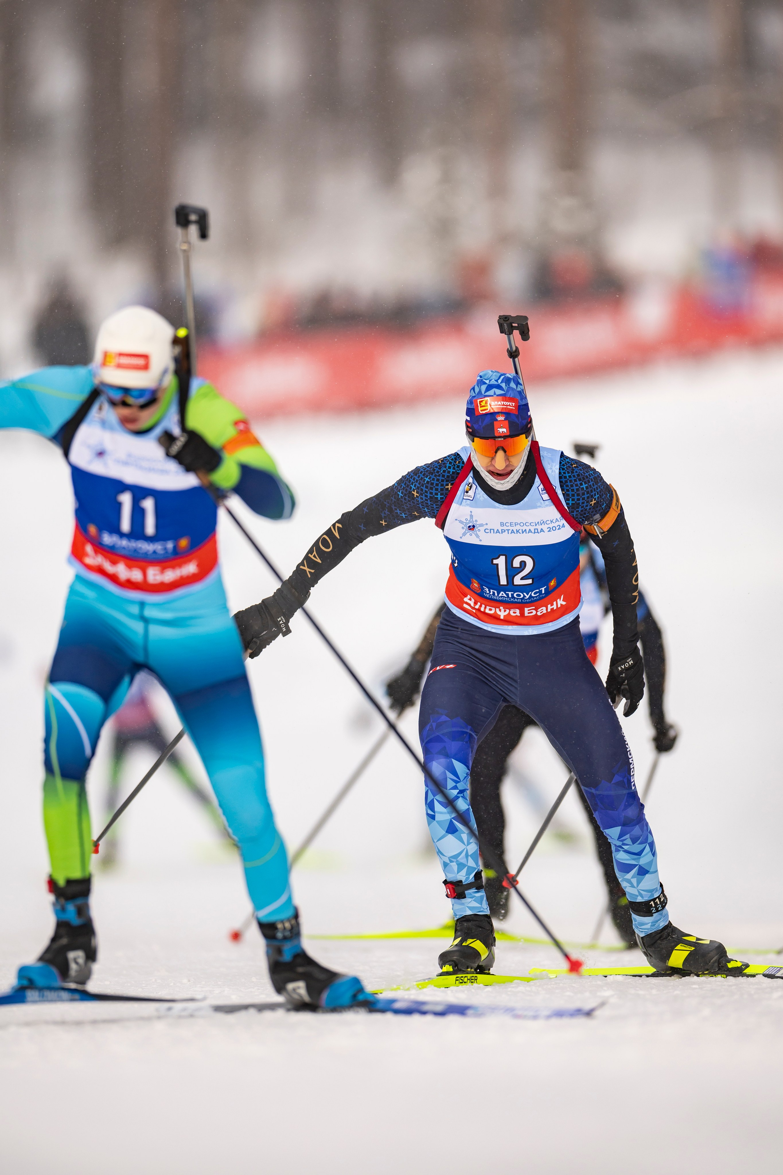 Всероссийская спартакиада по биатлону. Мужчины. Гонка преследования. Спортивный репортажный фотограф Казань Нафис Сиразетдинов