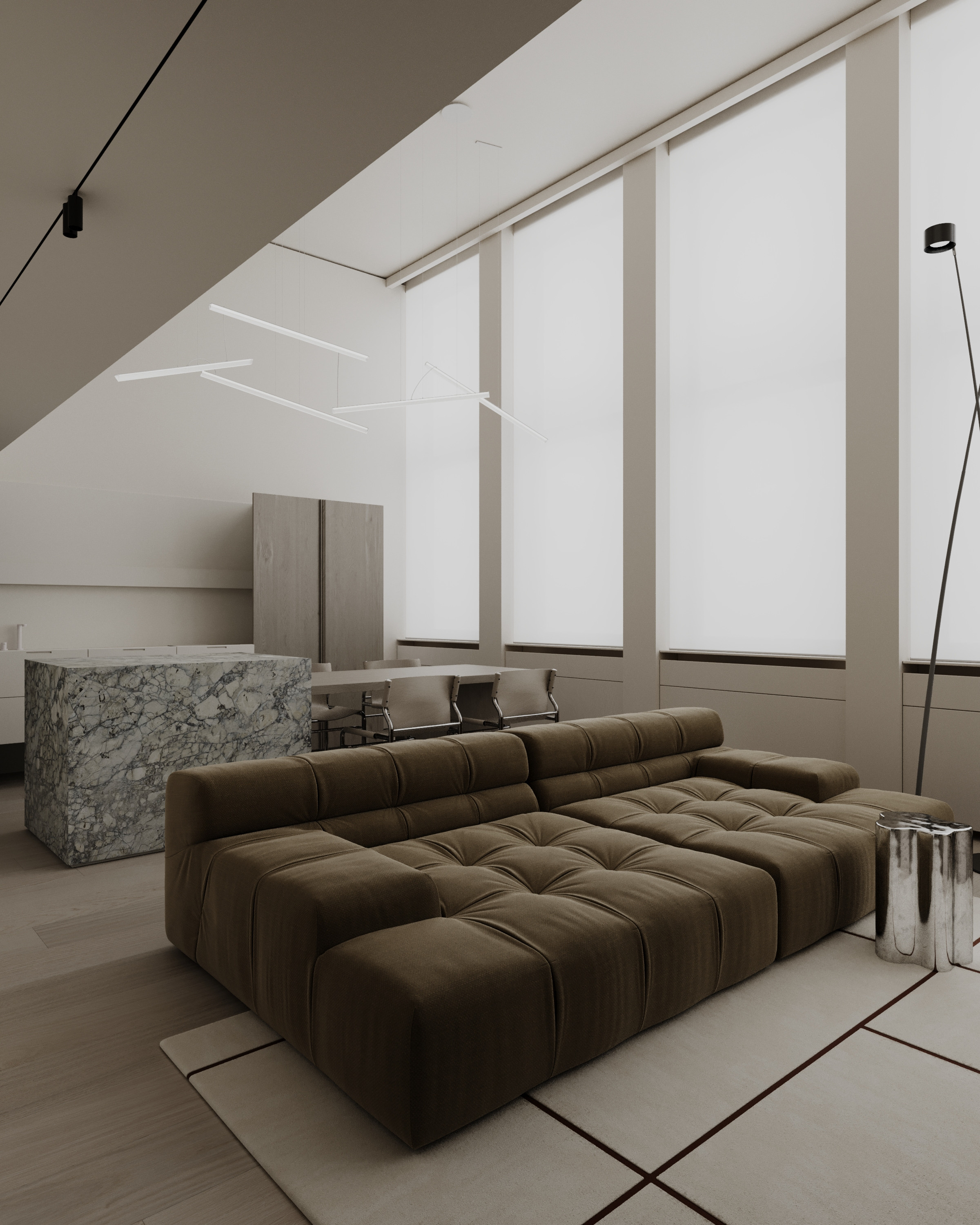 B'AIRES /100 sq m /23'. Интерьерное ателье numéro а