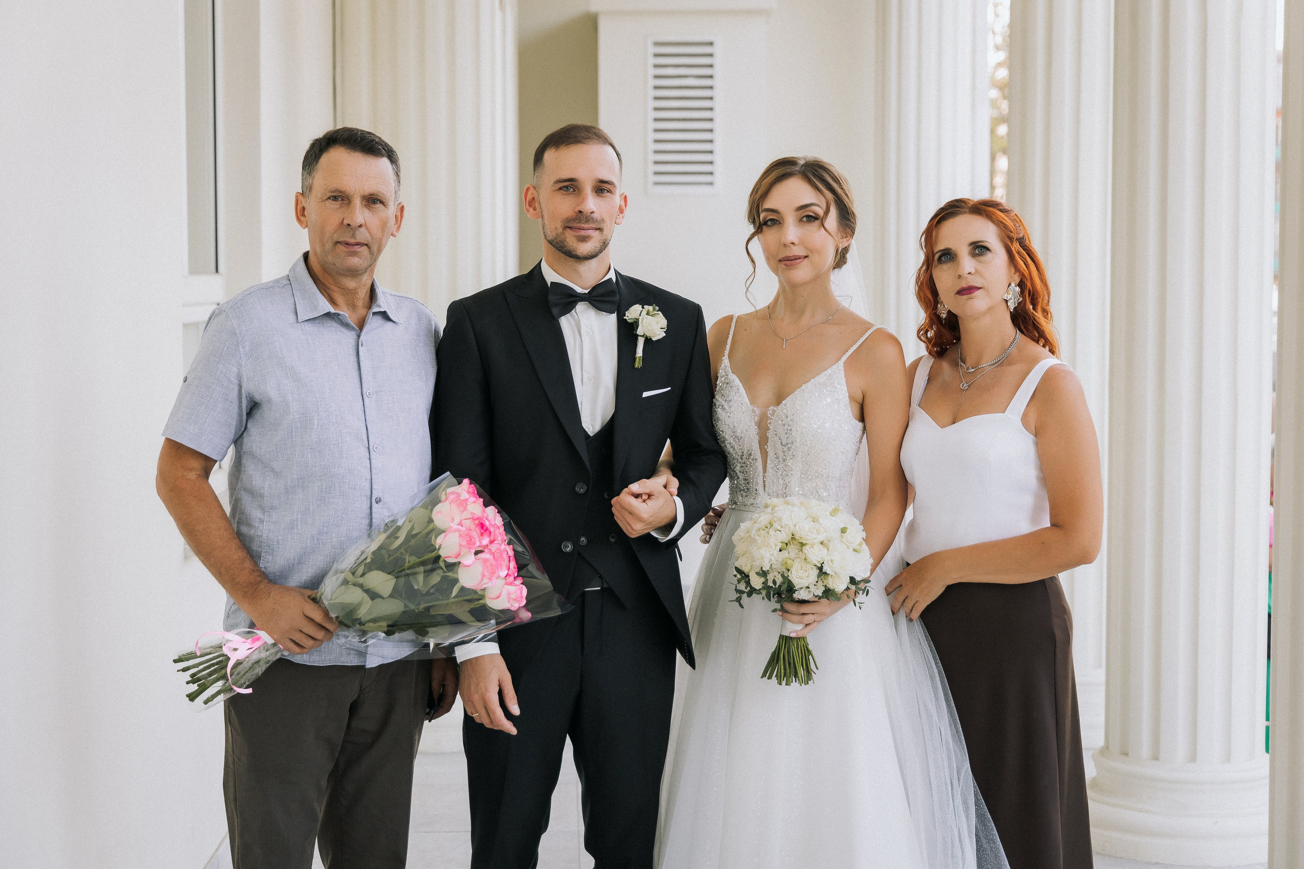 Свадебная прогулка Екатерины и Евгения. Свадебная фотография. Арина Рубах