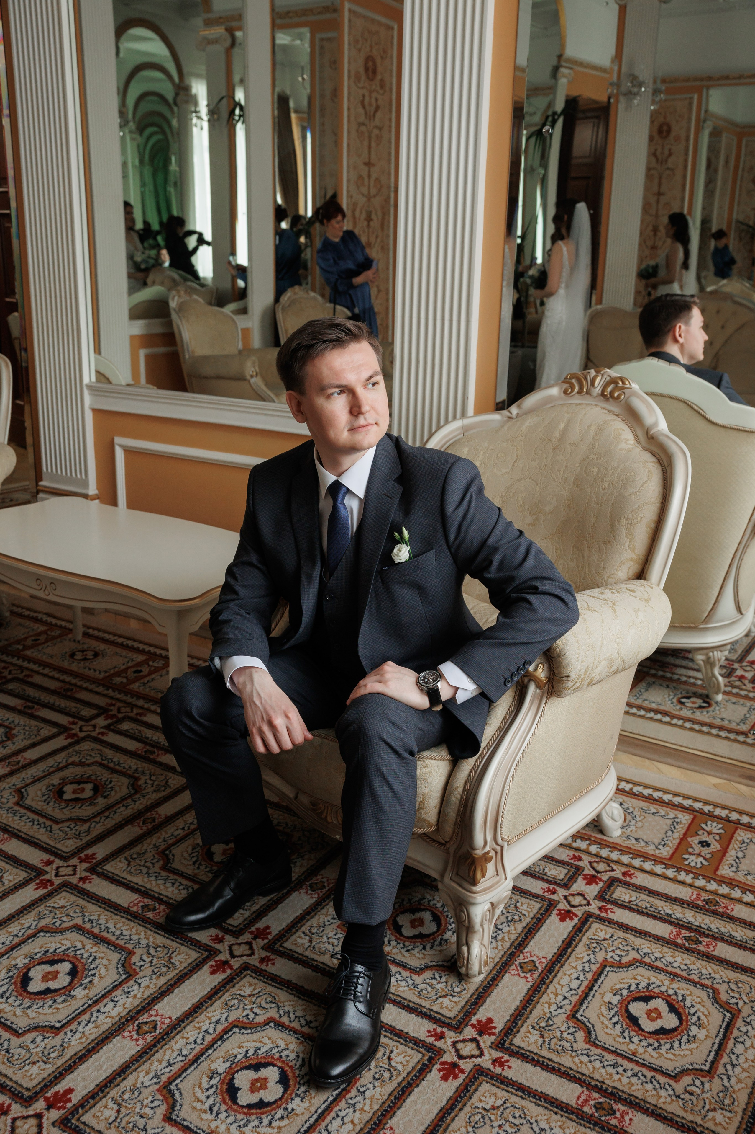 Даша и Дима, Грибоедовский ЗАГС. Свадебный и репортажный фотограф (Москва, Королев и другие)