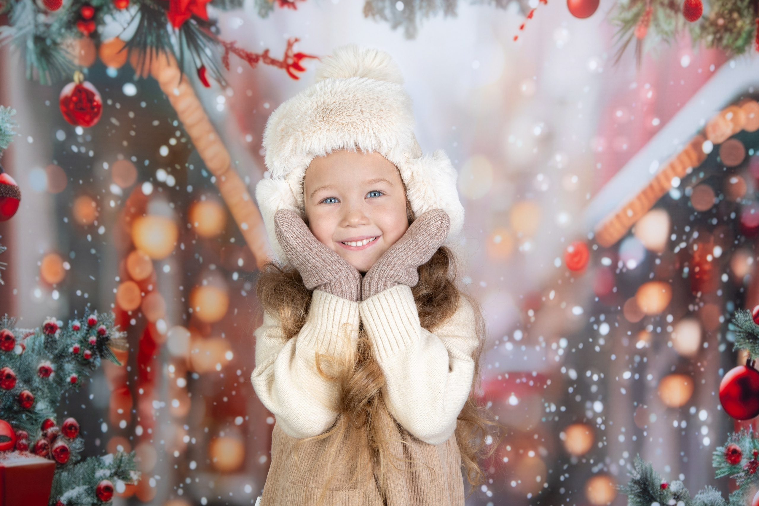 Зимняя фотосессия. Фиксики Детская фотостудия