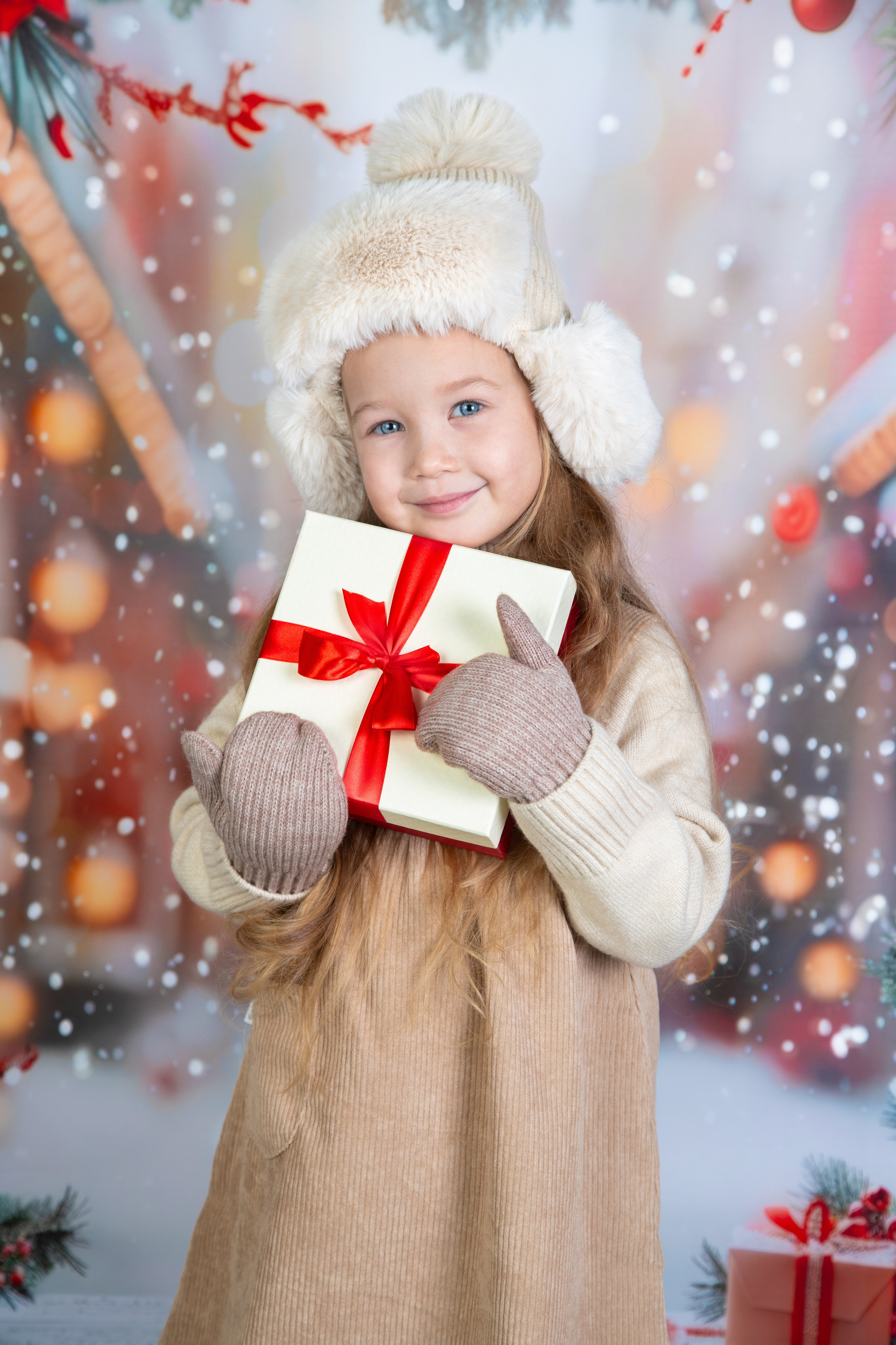 Зимняя фотосессия. Фиксики Детская фотостудия