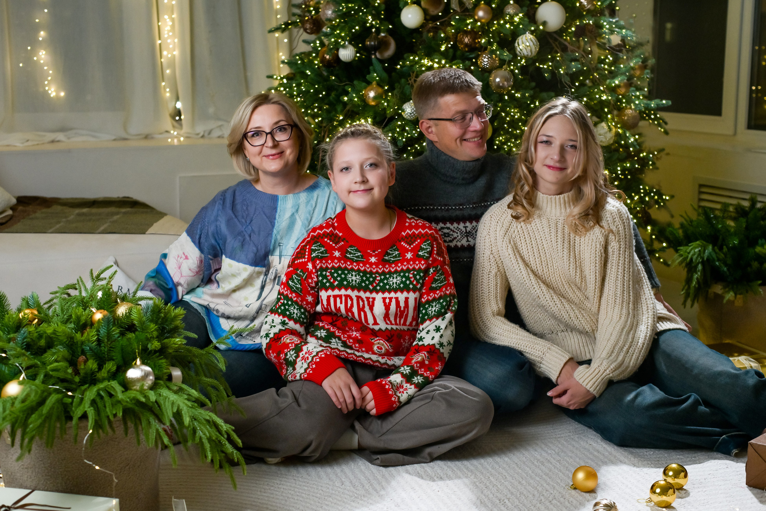 Семья Александра, Сашеньки, Юленьки и Катюши