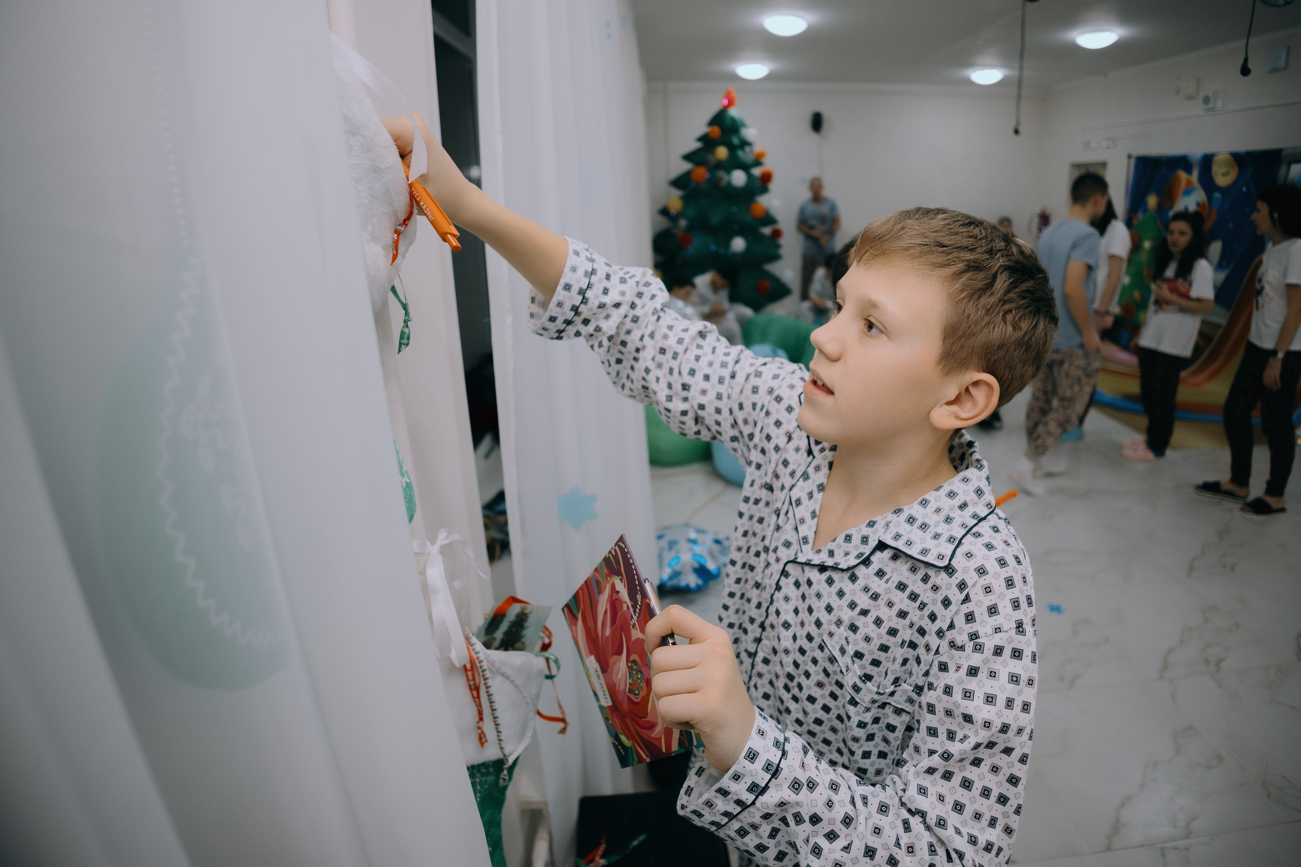 Пижамная вечеринка в школе-интернате № 5 // 27.12.2024. Денис Прохоров Фотограф в г. Магнитогорск