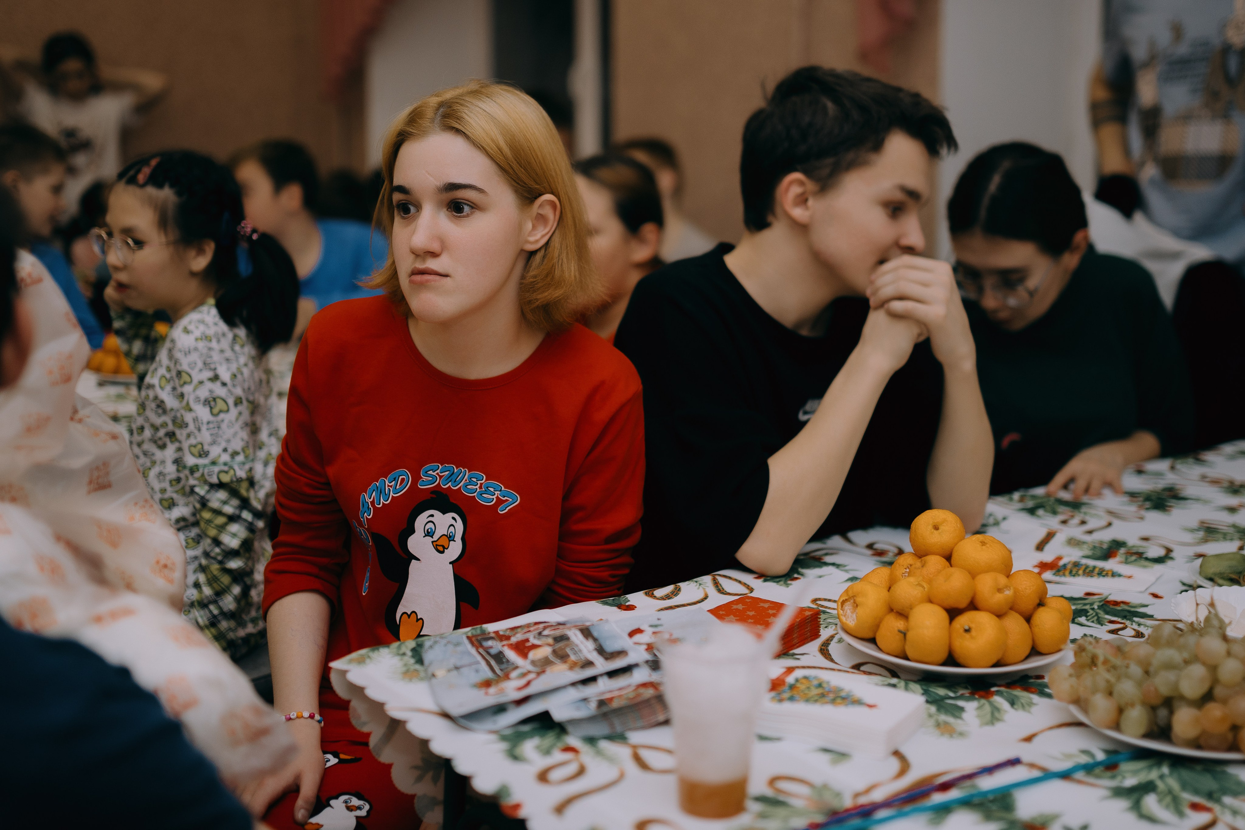 Пижамная вечеринка в школе-интернате № 5 // 27.12.2024. Денис Прохоров Фотограф в г. Магнитогорск