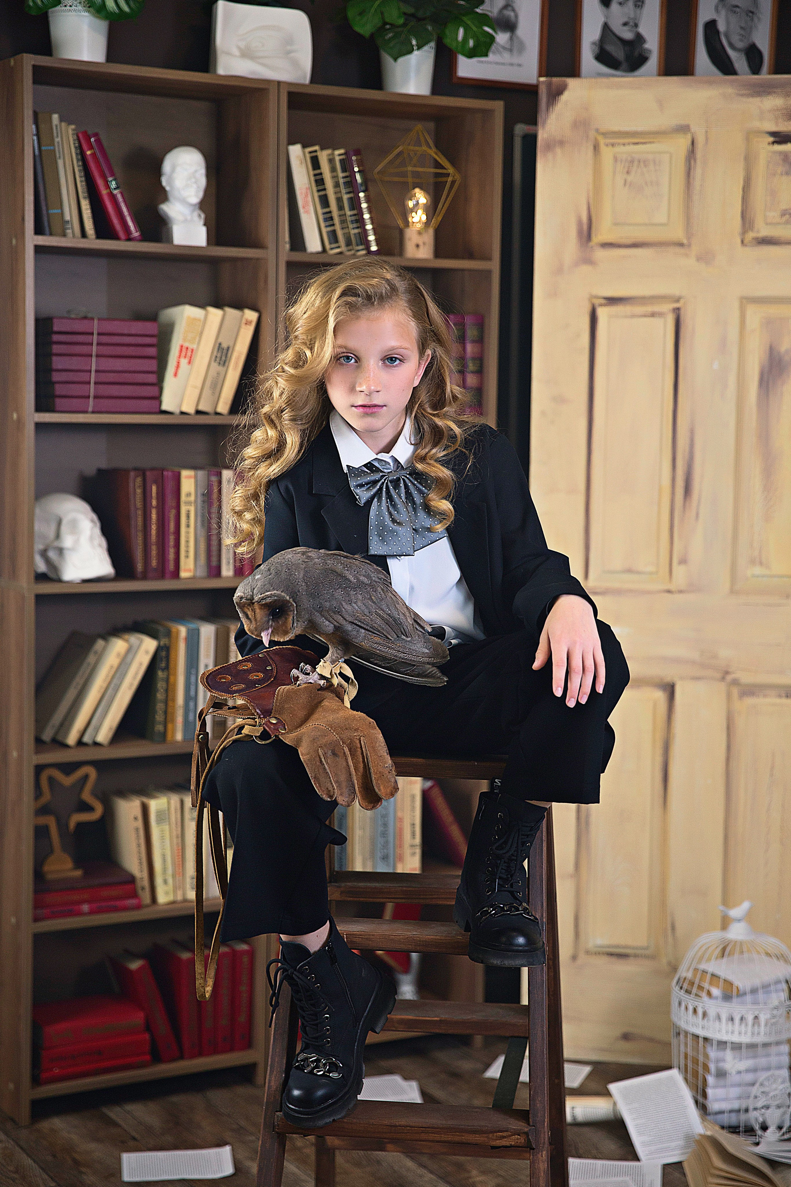 Индивидуальные фотосессии школьников. Детский школьный фотограф в Кемерово Зиновьева Екатерина