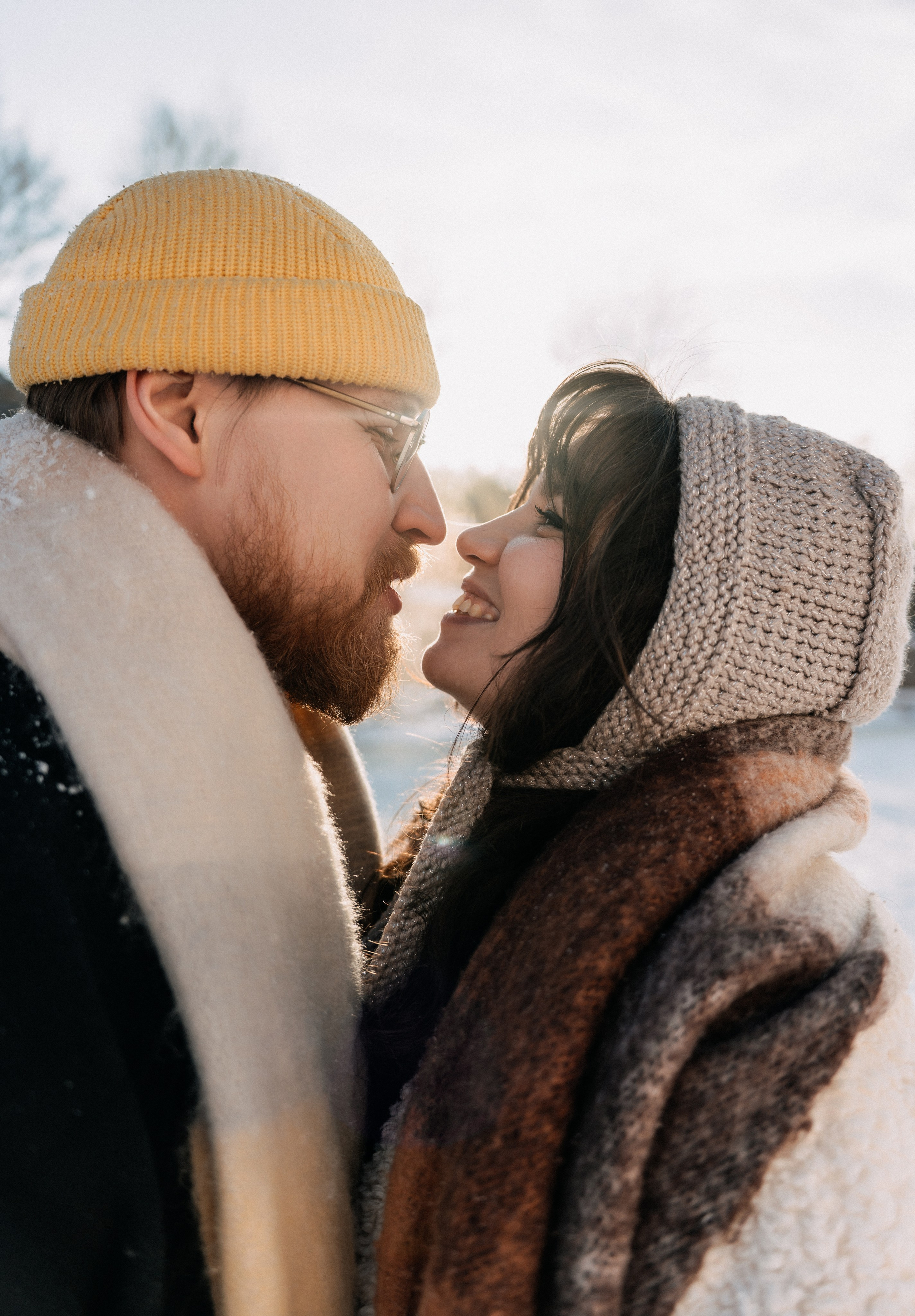 Парная фотосессия в Санкт-Петербурге. Фотосессия на замерзшем льду. Федосова Елизавета - фотограф Санкт-Петербург. fedosova__ph