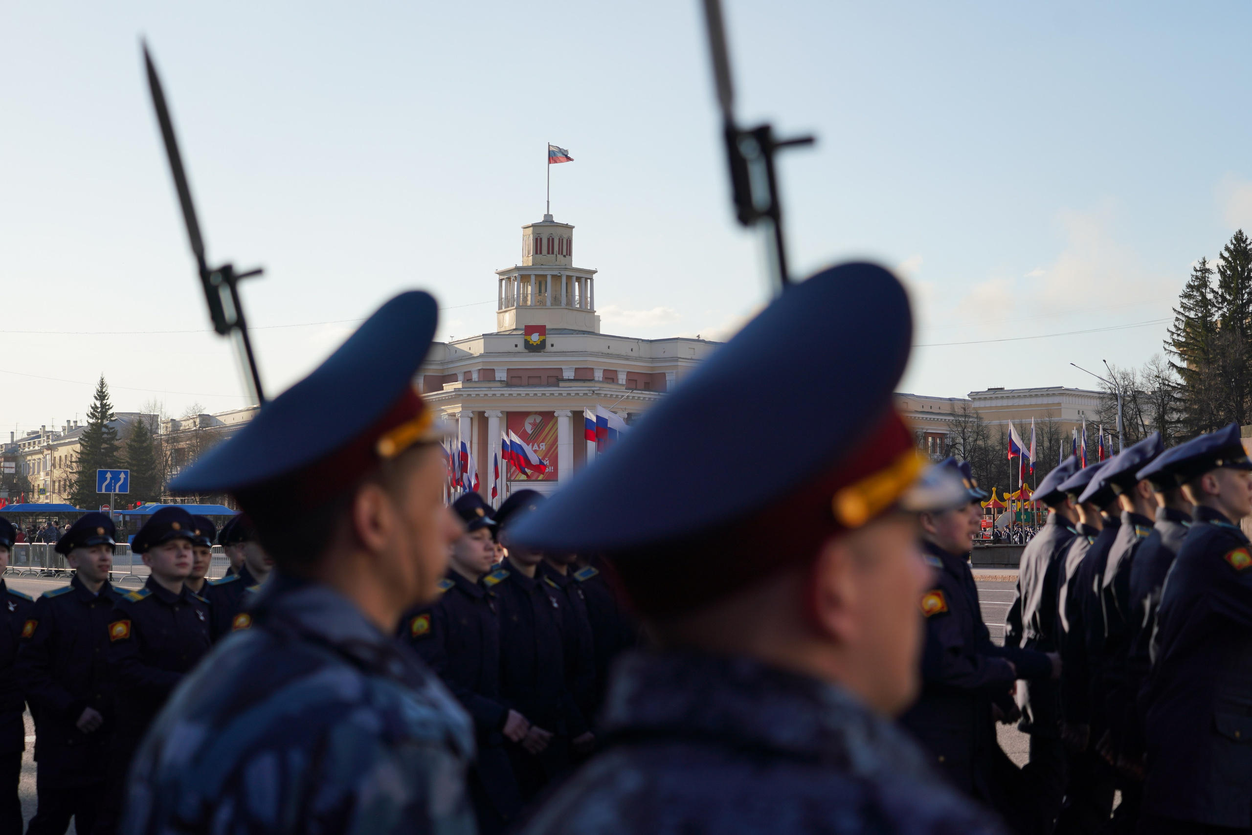 Парад Победы. Фотограф Кемерово
